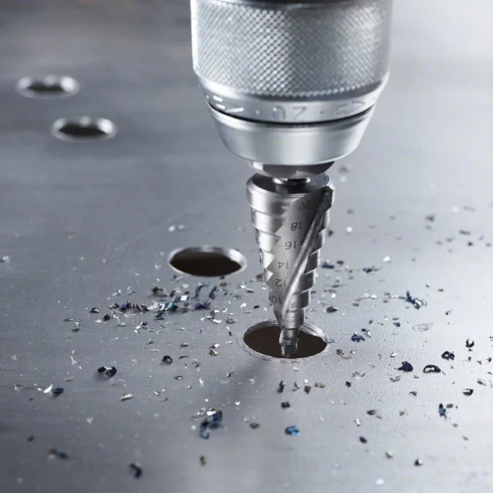 Bosch Profesional 3-częściowy zestaw wierteł stopniowych HSS 4-12; 4-20; 6-30 mm