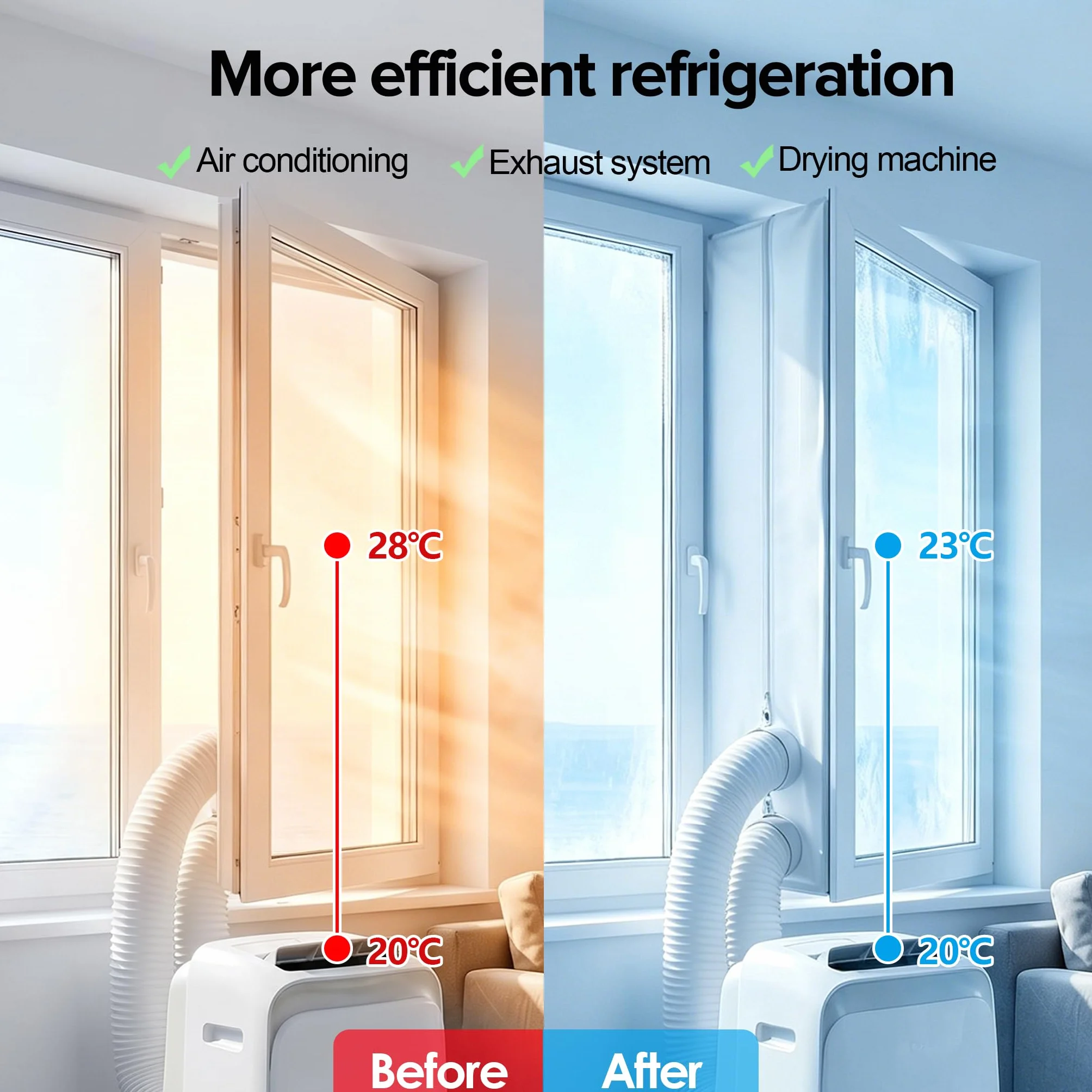 MYCARBON Uniwersalna uszczelka okienna 3M