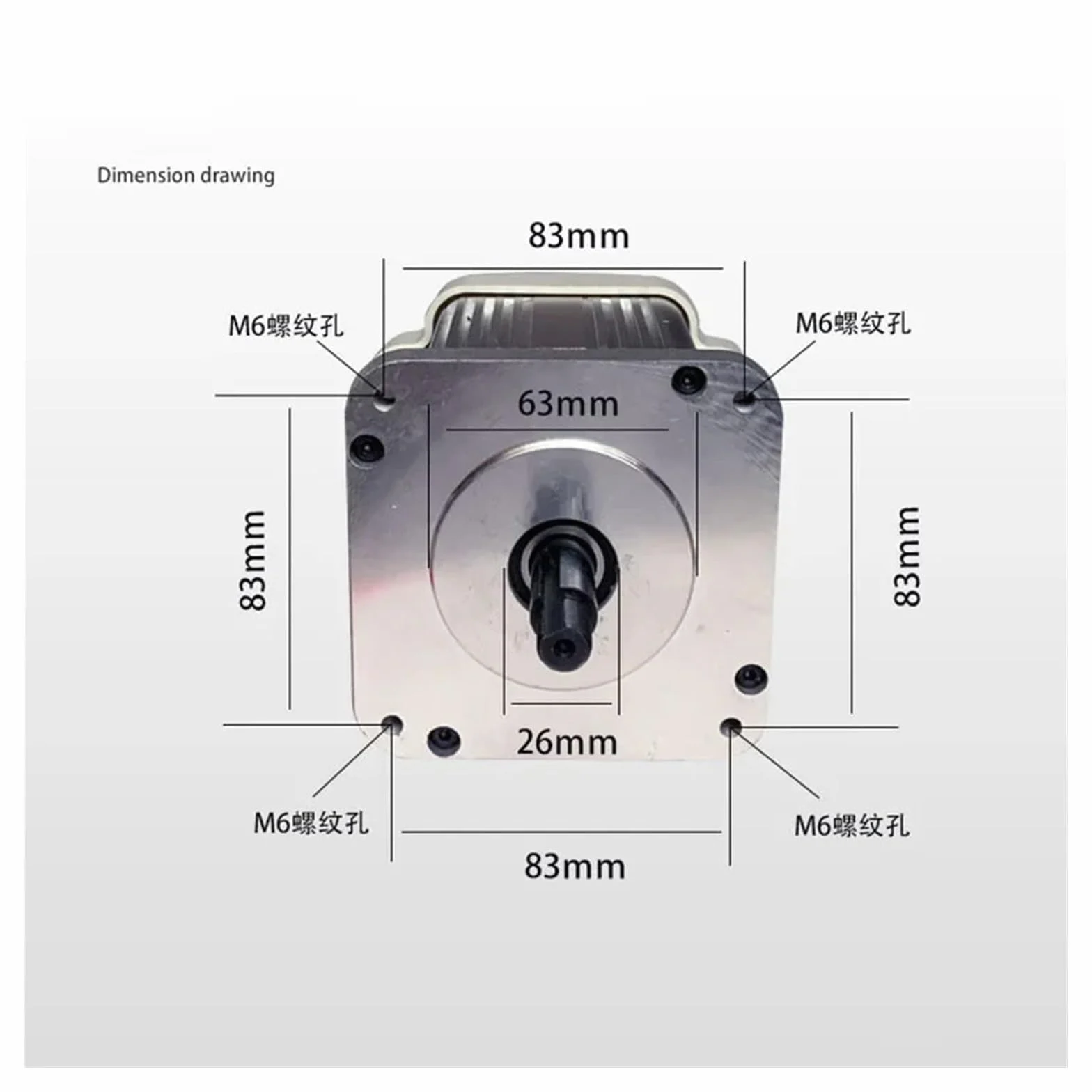 550w/750w/1100w bezszczotkowy silnik serwo pokrętło regulacji prędkości szlifierka taśmowa maszyny do obróbki drewna piła listowa tokarka Wszechstronne zastosowanie(1100w)