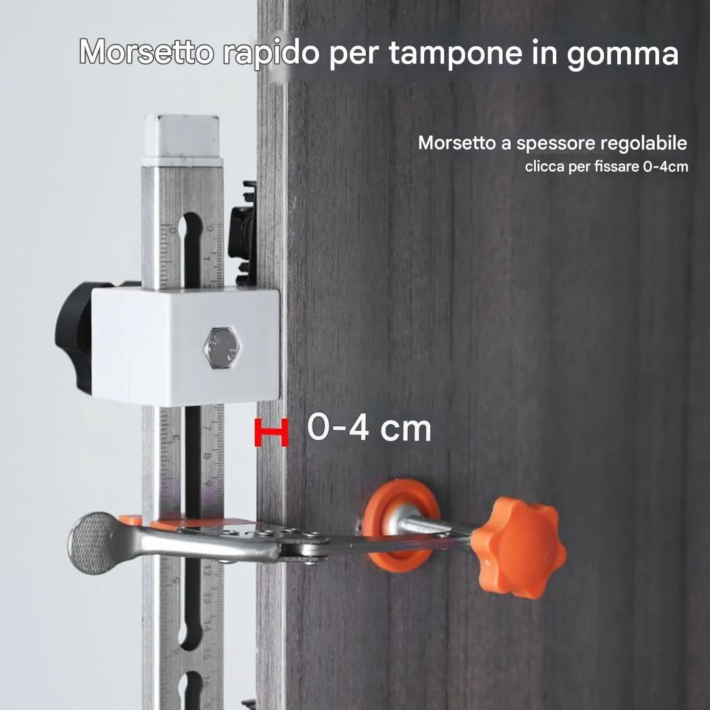Gabinet sprzętowy Jig, regulowana prowadnica wierteł, 18,5 x 1,97 x 1,97 szablonu zestawu montażowego, precyzyjne narzędzie do ustawiania otworów w szafie, drawer pulls, sukienek i narzędzi