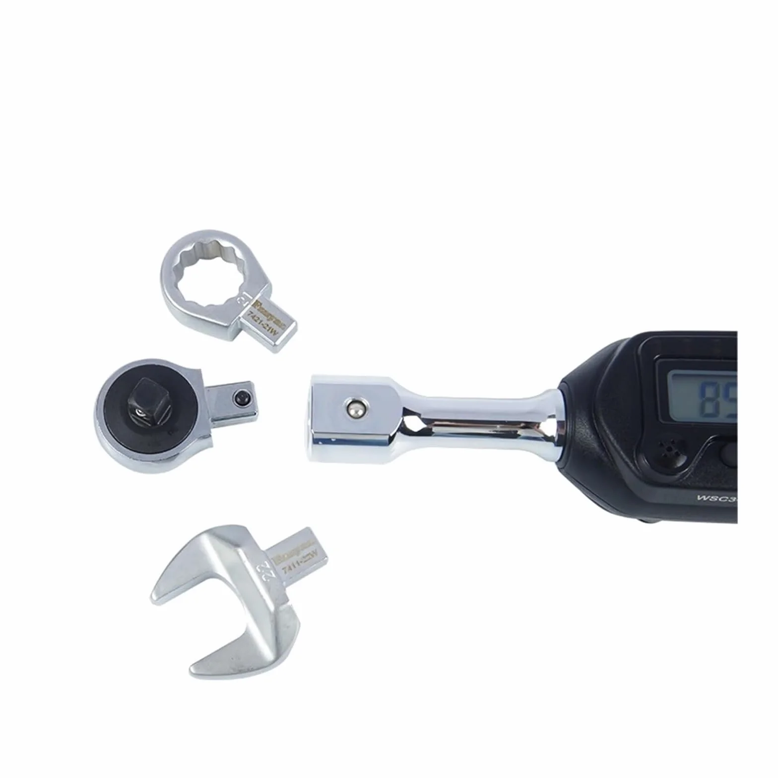 Cyfrowy klucz dynamometryczny 30–135 N·mw/wymienne głowice 1/4"-1/2"(Wsc3-085cn)