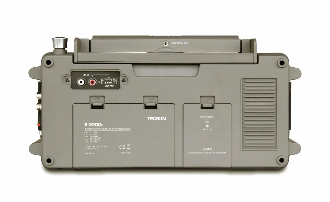 Tecsun S-2200-X, potrójna konwersja, DSP, odbiór multimodowy, wyświetlacz LCD