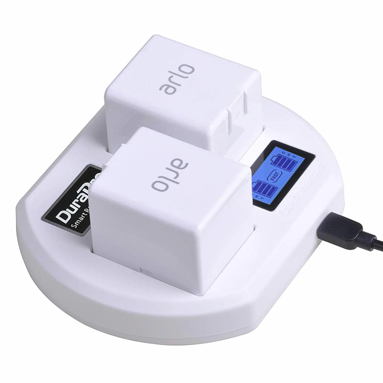 DuraPro Stacja ładująca do akumulatorów Arlo Pro, Pro 2 & Go (biała)