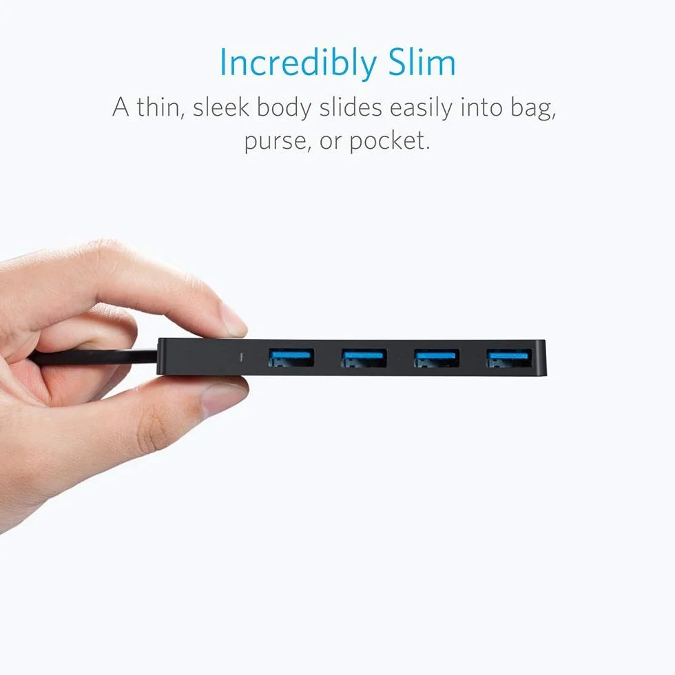 Anker koncentrator USB 3.0 4-portowy hub rozgałęźnik do laptopa