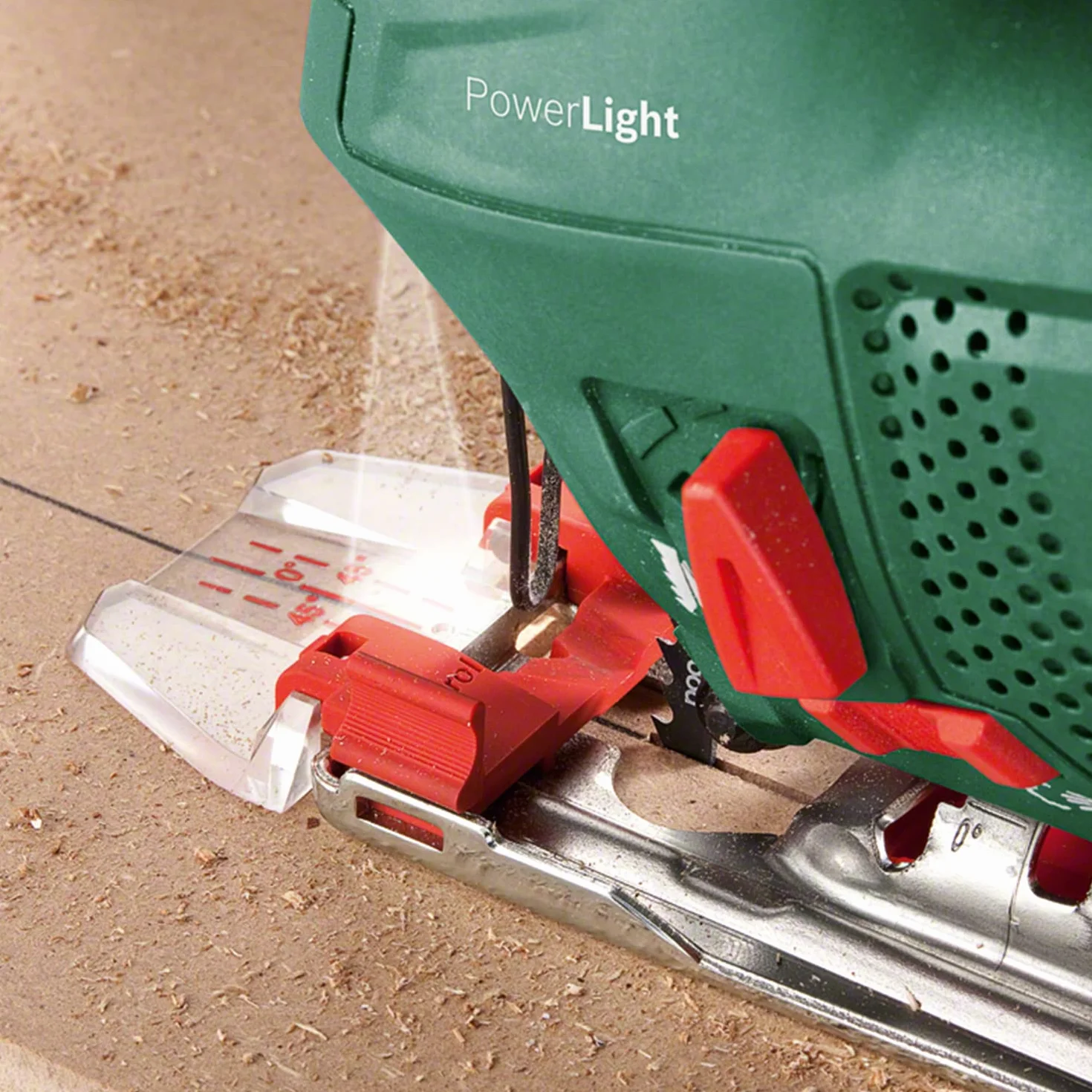 Bosch PST 900 PEL wyrzynarka (620 W, prędkość skokowa przy biegu jałowym 500 do 3100 obr./min, w walizce z tworzywa sztucznego)