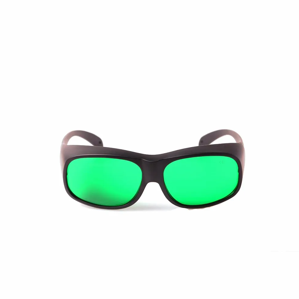 635nm 650nm 694nm 600-700nm 33# 0.D 6+ RHP-2 laserowe okulary ochronne czerwone laserowe ochronne przepuszczalność światła 30%