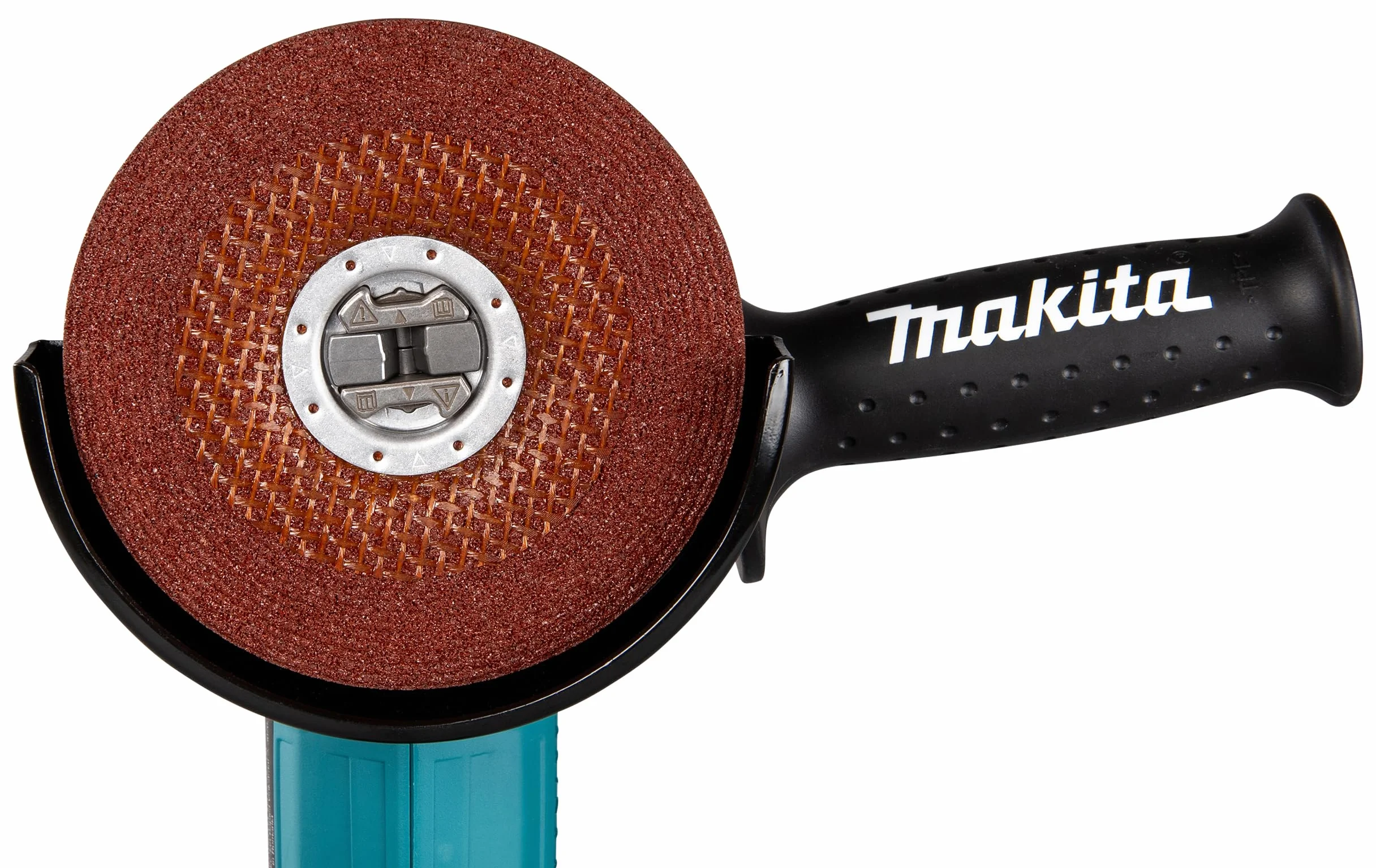 Makita DGA521ZX1 akumulatorowa szlifierka kątowa 18 V z przełącznikiem suwakowym (bez akumulatora, bez ładowarki), Zielona/Czarna