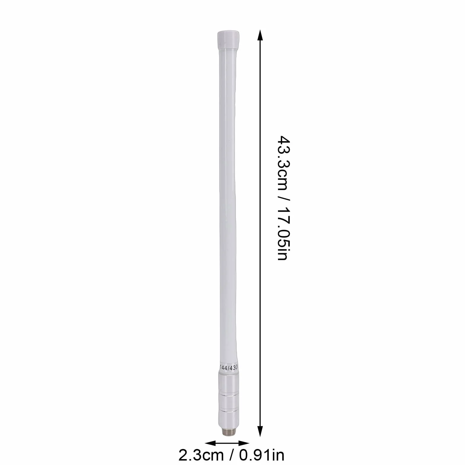 Denash Antena Dwuzakresowa, Antena Stacji Bazowej VHF UHF 144 430 MHz ze Złączem żeńskim PL259, do Amatorskich Systemów Przemienników Radiowych Zajęcia na świeżym Powietrzu