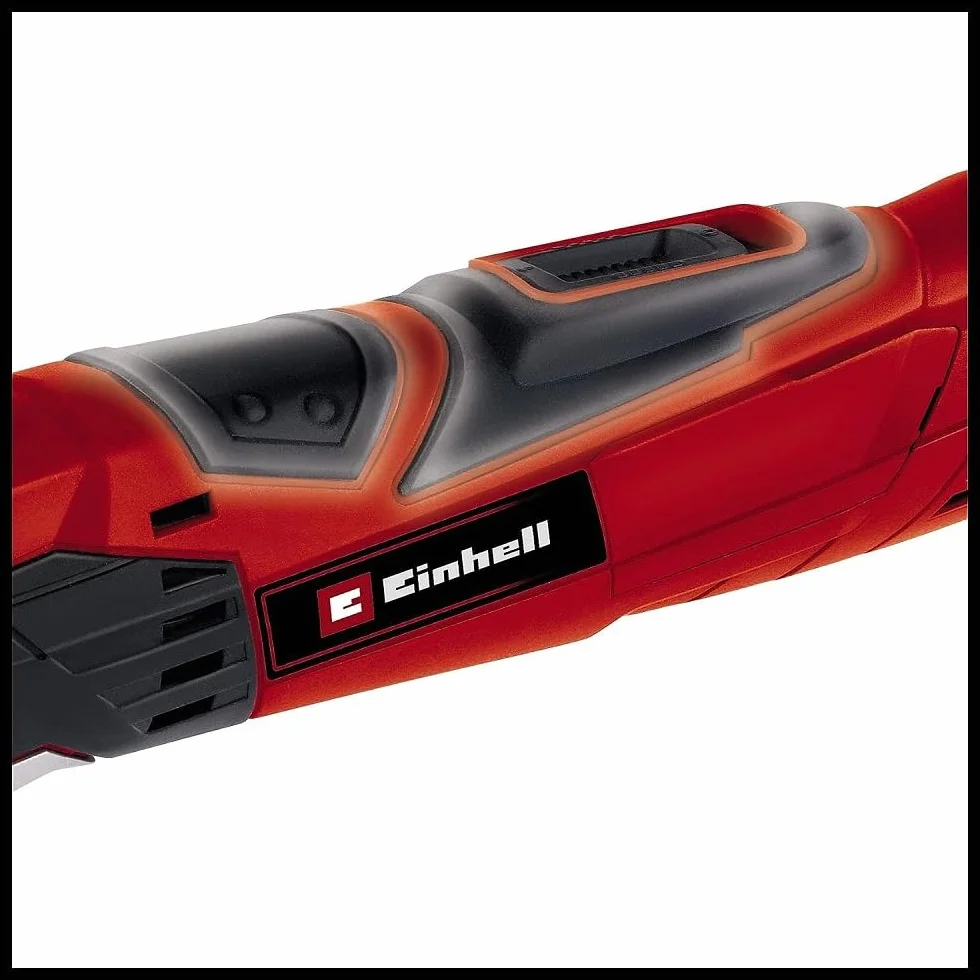 Einhell Narzędzie wielofunkcyjne TE-MG 200 CE (200 W, elektronika stała, odsysanie kurzu, 6 x papier ścierny, skrobak, brzeszczot piły, w walizce)