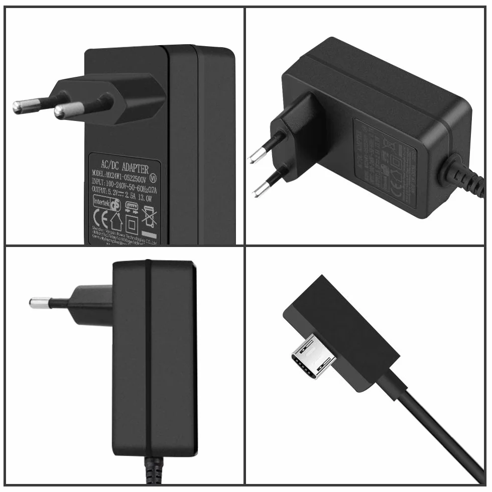Ładowarka Cshare 13W 5,2V/2,5A do Surface 3 Windows Tablet Model 1623 1624 1645 1657