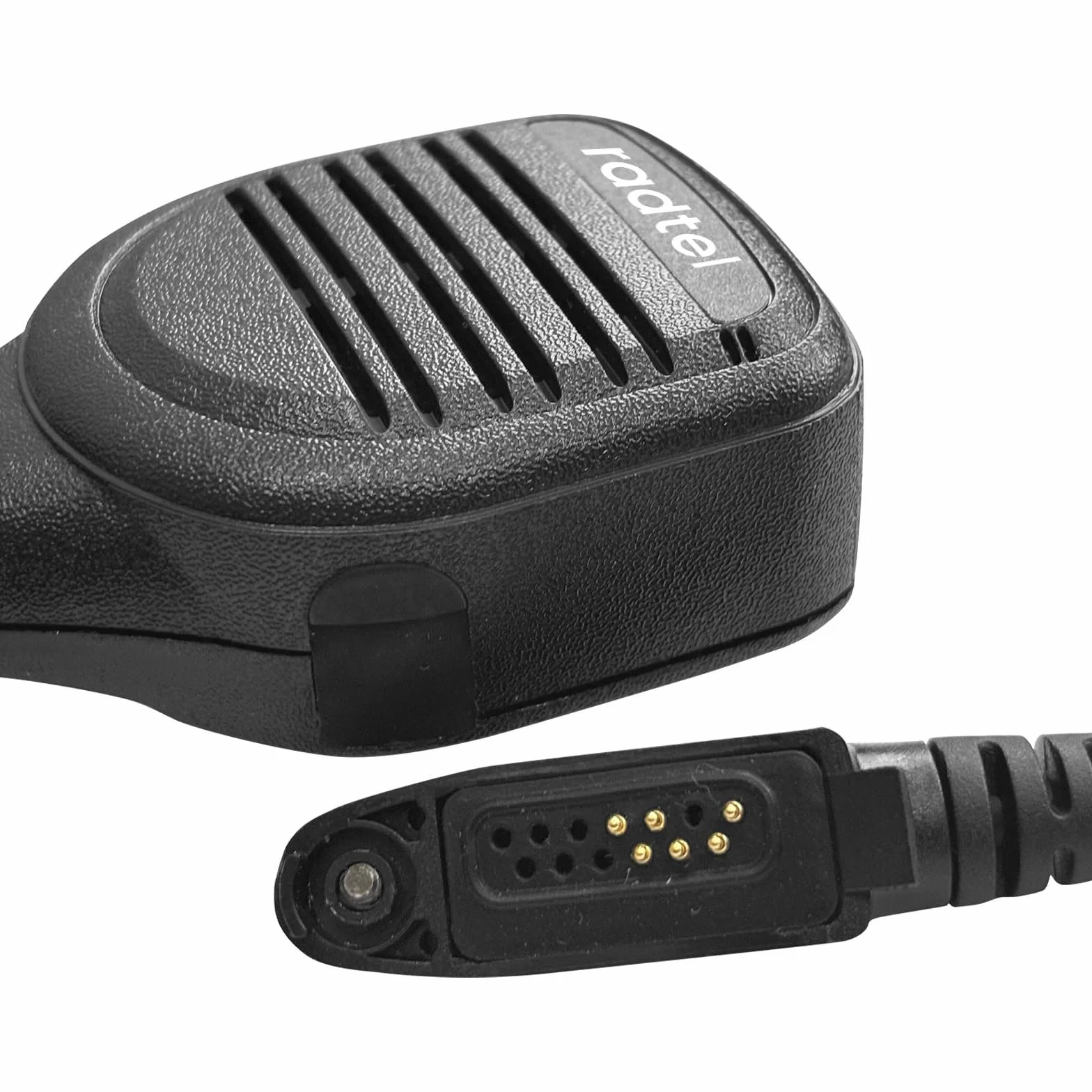 radtel Wytrzymały wodoodporny mikrofon głośnikowy do radia RT-880 UV-98 Plus, mikrofon Walkie Talkie z redukcją szumów mikrofon ramię PTT Mic dla RT-6D