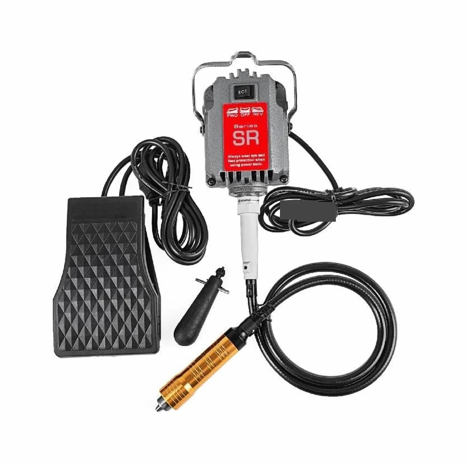 230W SR elastyczny wałek młyna W/pedał 6.5mm uchwyt wiertarski wiszący elastyczny szlifierka do biżuterii obrotowe narzędzie do rzeźbienia w kamieniu dla Gem Stone'a