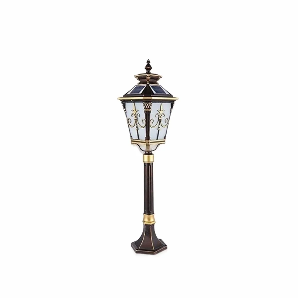 Lampy Ogrodowe, Europejskie, Zewnętrzne, Wiktoriańskie, Solarne, Kolumnowe, Dekoracyjne, 92 Cm, Zabytkowe, Wysokie, Wodoodporne, Przeciwdeszczowe, Ogrodowe, Ogr