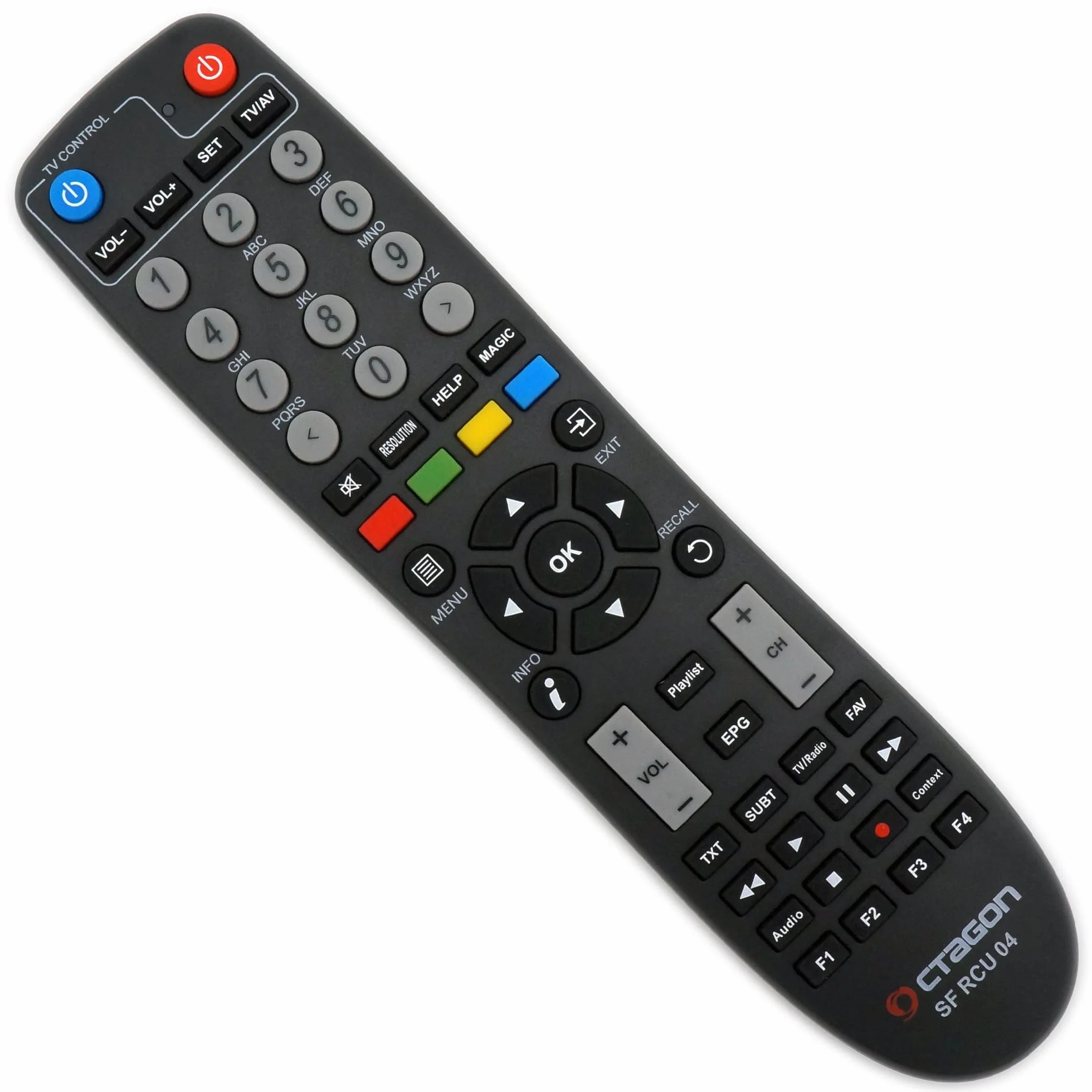 Octagon SF8008 4K Combo Supreme odbiornik telewizyjny DVB-T2/kablowy E2 Linux Smart TV Box 2.4/5G Dual-Band WiFi 500 GB SSD M.2