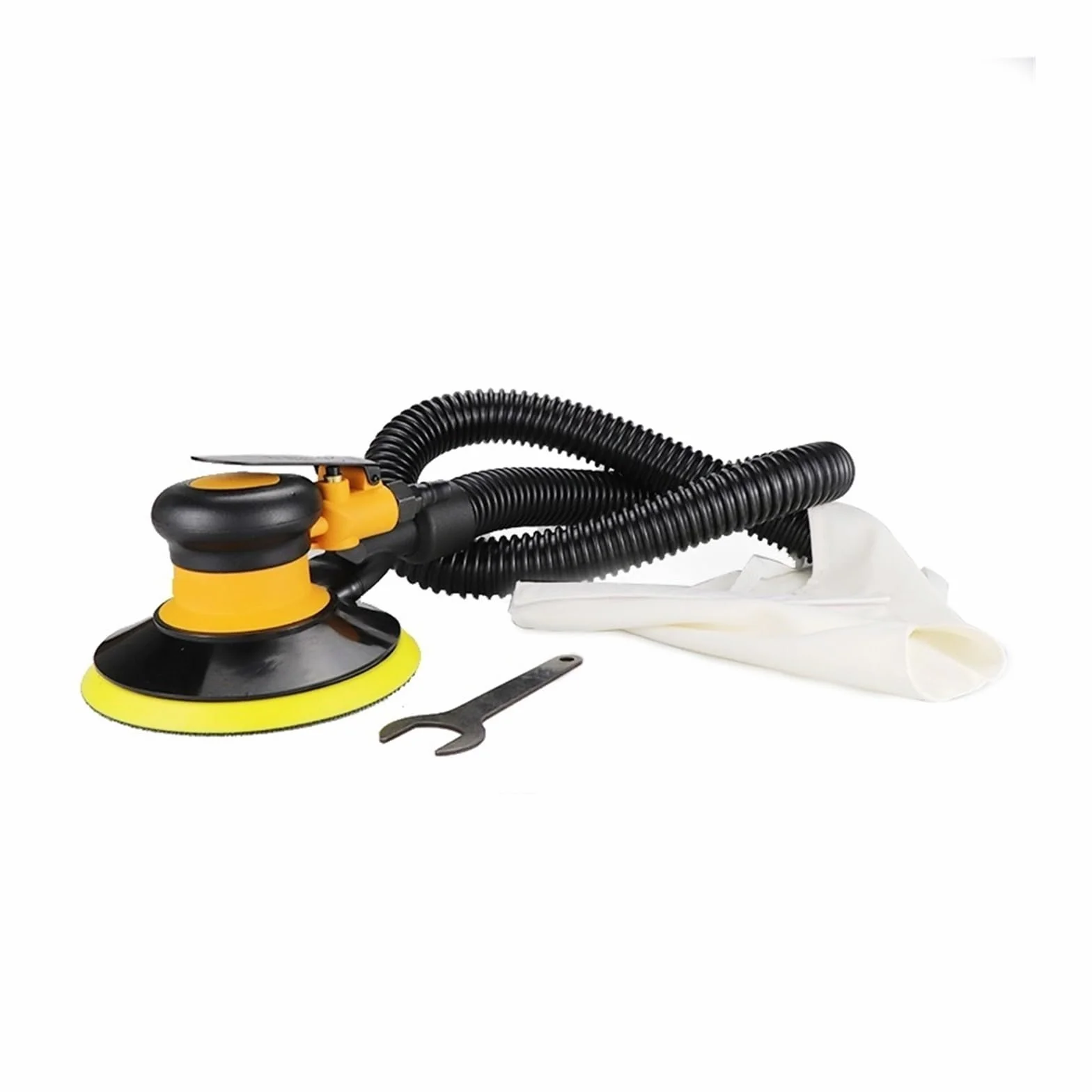 Pneumatyczna szlifierka pneumatyczna polerka 6 ''150mm narzędzie do pielęgnacji lakieru samochodowego polerowanie losowa orbitalna maszyna palmowa szlifierka do drewna(A9 Sander)