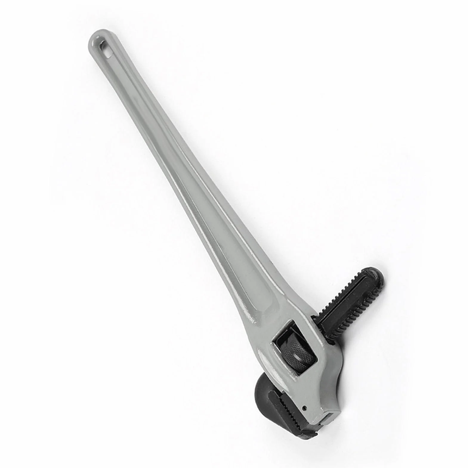 Generic Regulowany Klucz do Rur Wytrzymały Stop Aluminium do Profesjonalnego Montażu Instalacji Hydraulicznych i Rur 1 X Klucz (24 cale)