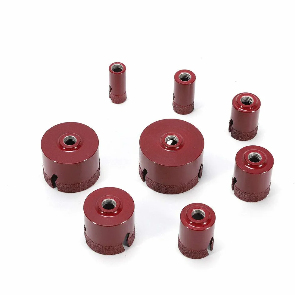 8 szt. M14 diamentowe wiertła koronowe do granitu gresu 20-68 mm