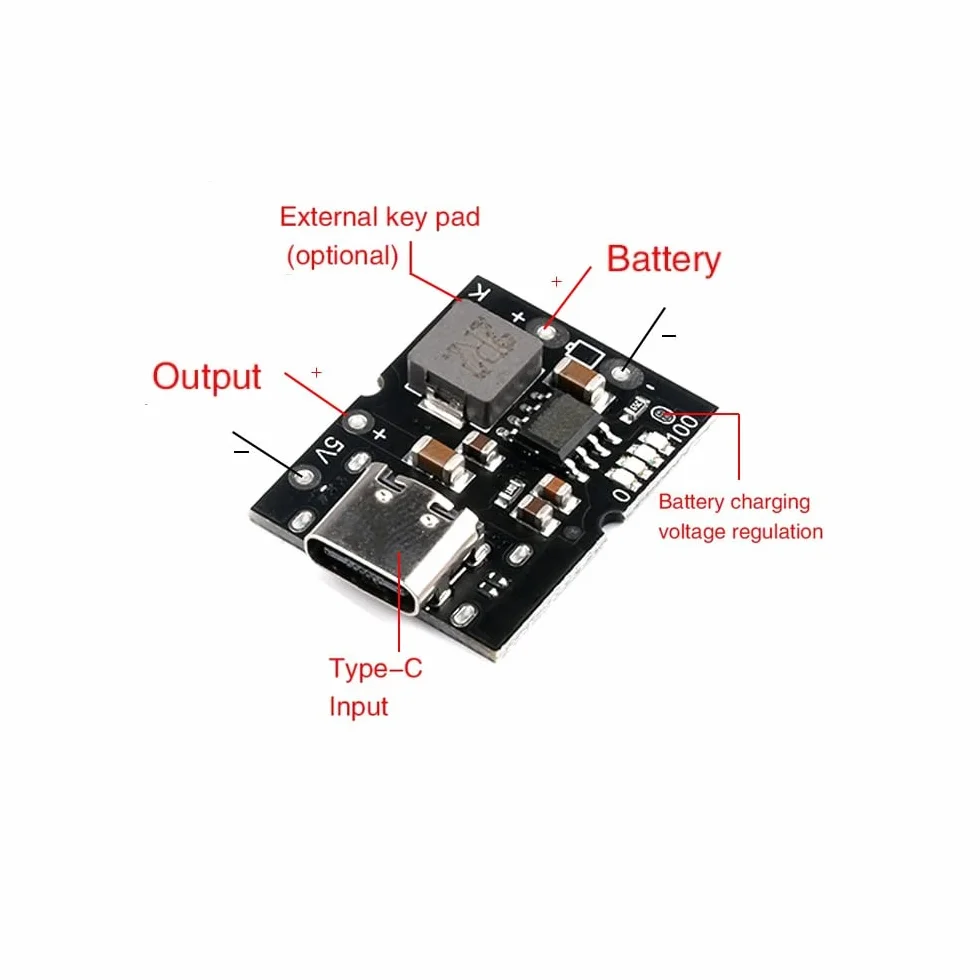 DollaTek przetwornik podwyższający Step-Up USB 5V 2A moduł ochronny