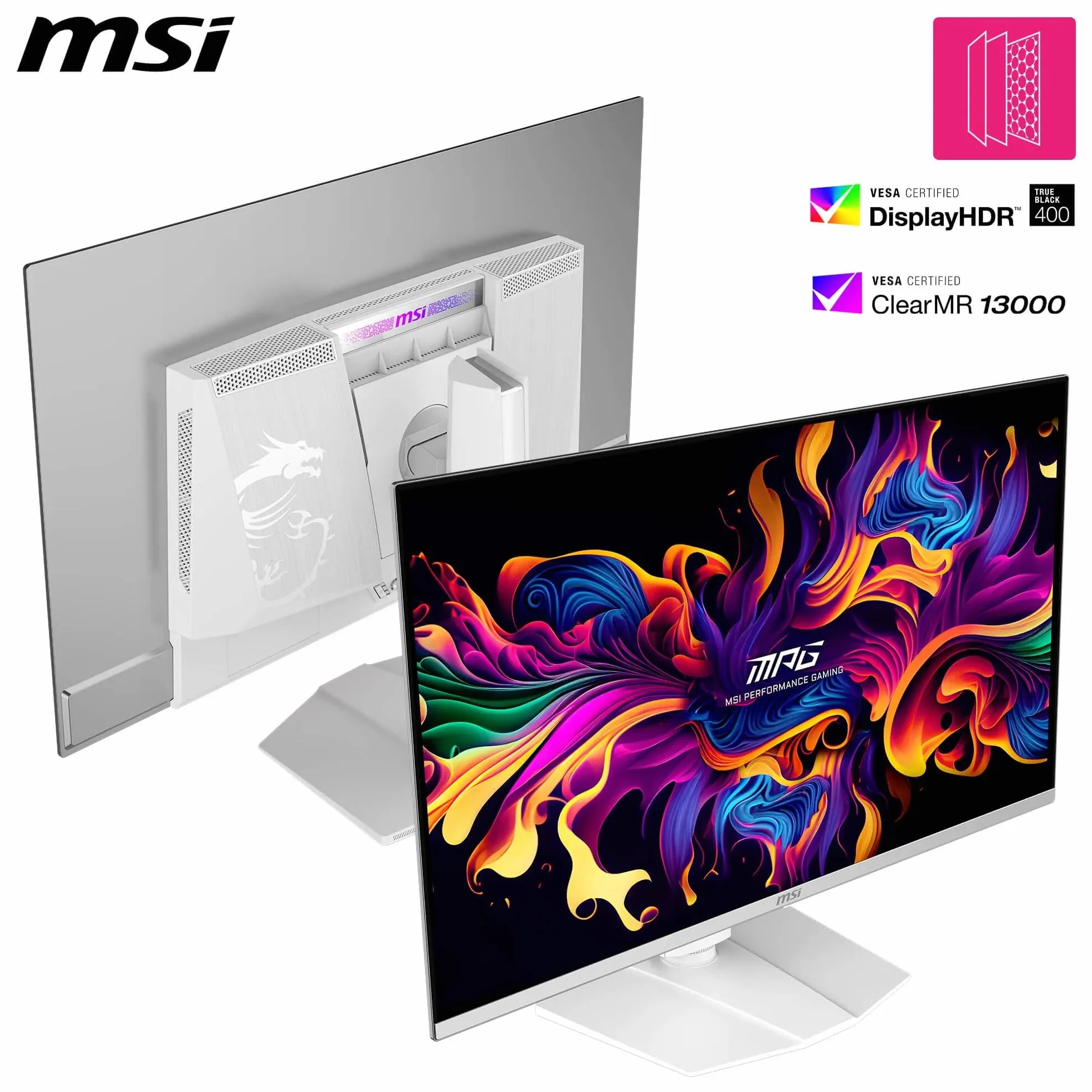 MSI MPG 321URXW QD-OLED 31,5 cala 4K UHD 240Hz 0,03 ms Gaming Monitor