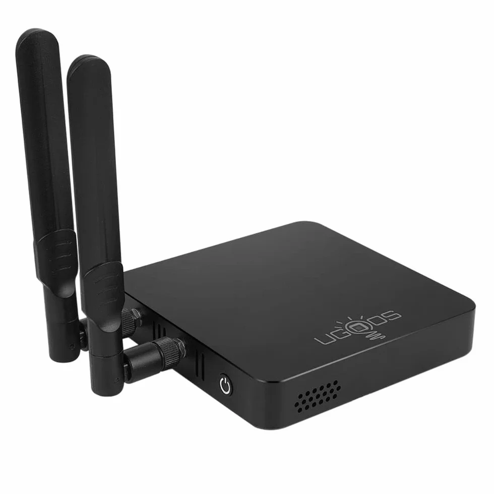 Ugoos AM6B Plus TV Box Amlogic S922X-J Android 9.0 DDR4 4 GB RAM 32 GB ROM WiFi6 1000 M USB 3.0 BT5.0 4K H.265 HDR TV Box