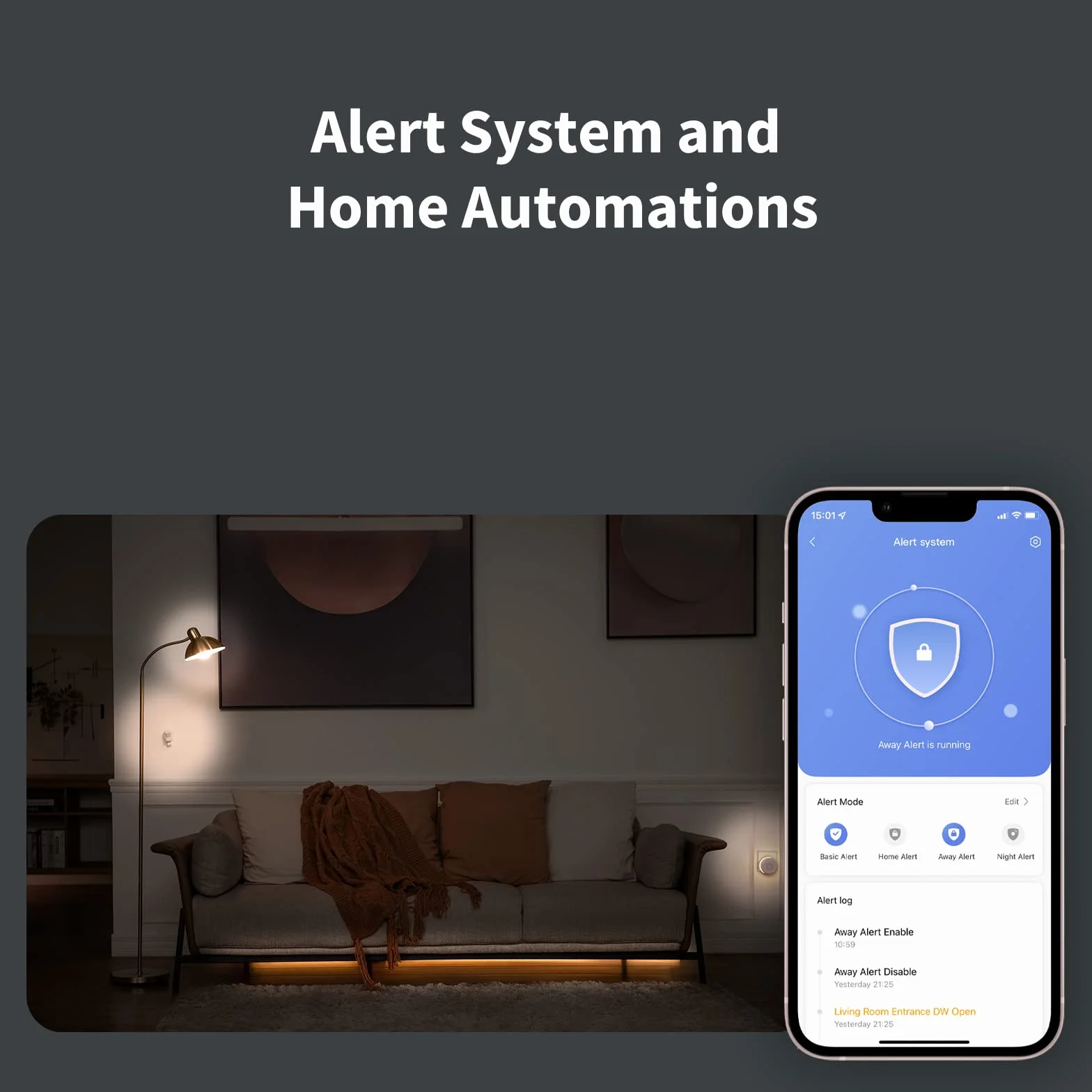 Aqara Czujnik Ruchu P1, WYMAGANY HUB OD AQARA, 5-Letnia żywotność Baterii, Konfigurowalny Czas Wykrywania, Przeznaczony do Systemów Alarmowych, Obsługuje HomeKit, Alexa, SmartThings, IFTTT