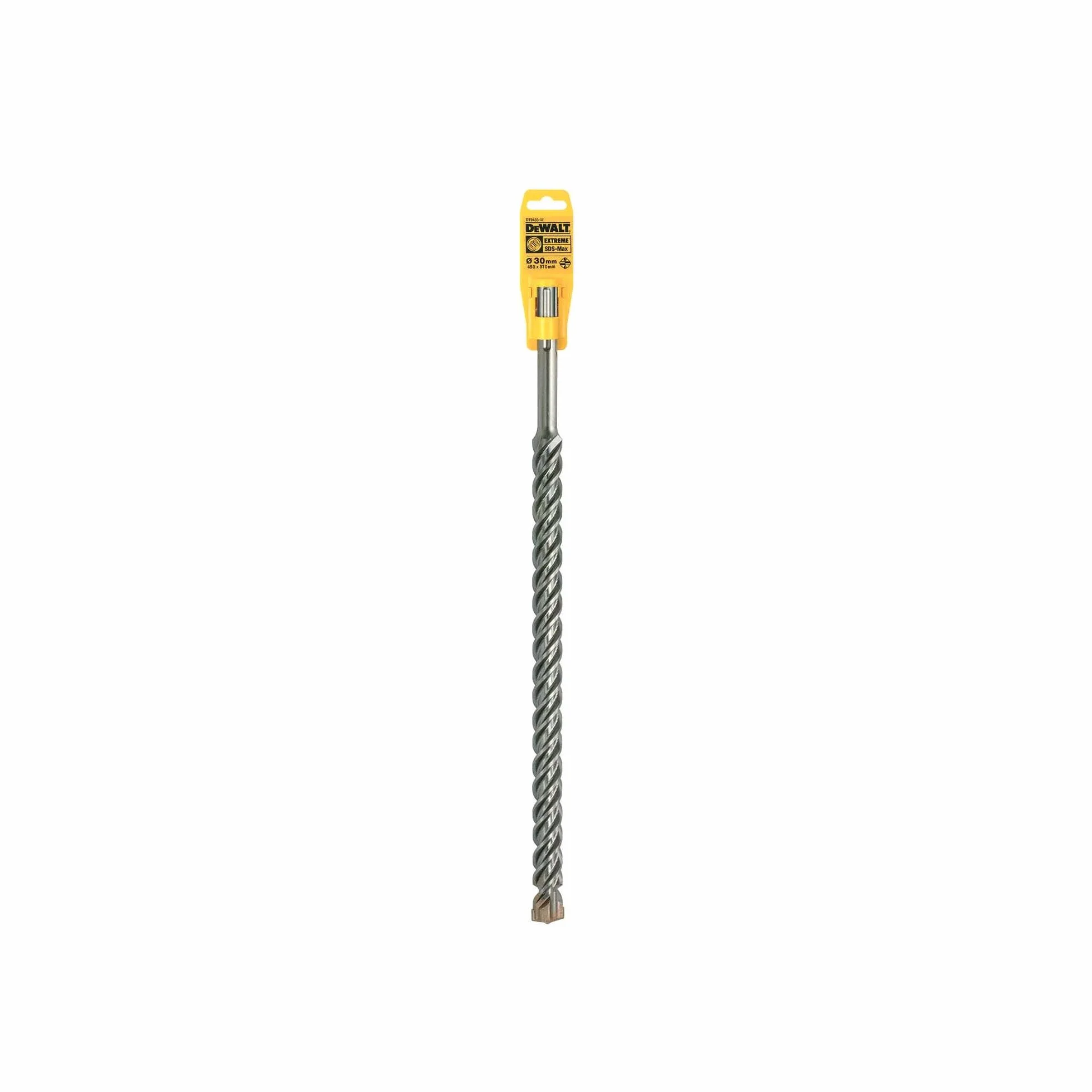 DeWalt Extreme SDS-max Ha wiertło udarowe (ø 30 mm, długość całkowita 570 mm, długość robocza 450 mm, liczba ostrzy 4) DT9433