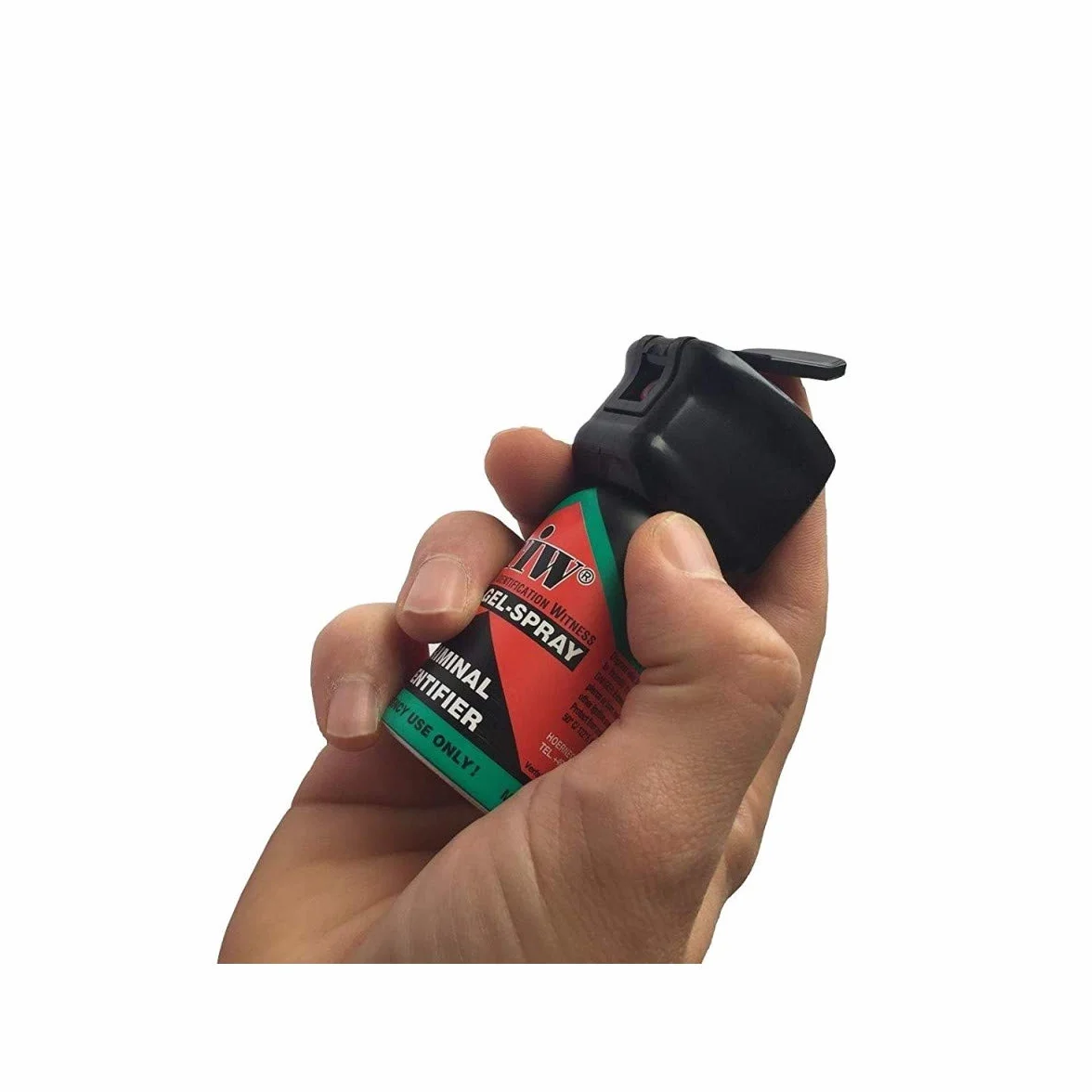 TIW Defence Farb-Gel Spray 40 ml zawór bezpieczeństwa lub klips do paska wersja