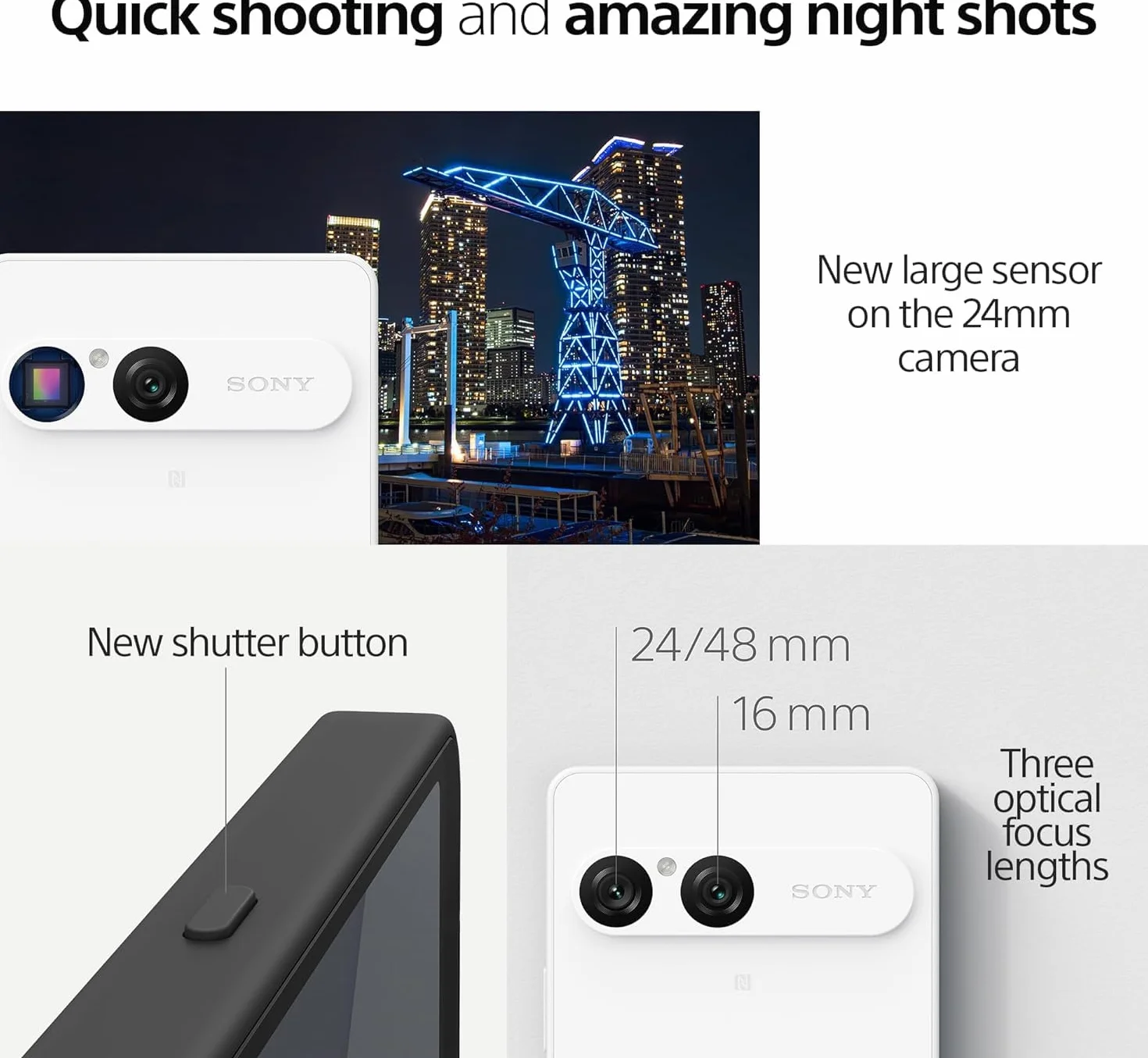 Sony Xperia 10 VII 6,1" 19,5:9 OLED 120 Hz 5000 mAh Android 15 IP65/68 hybrydowa podwójna SIM czarny