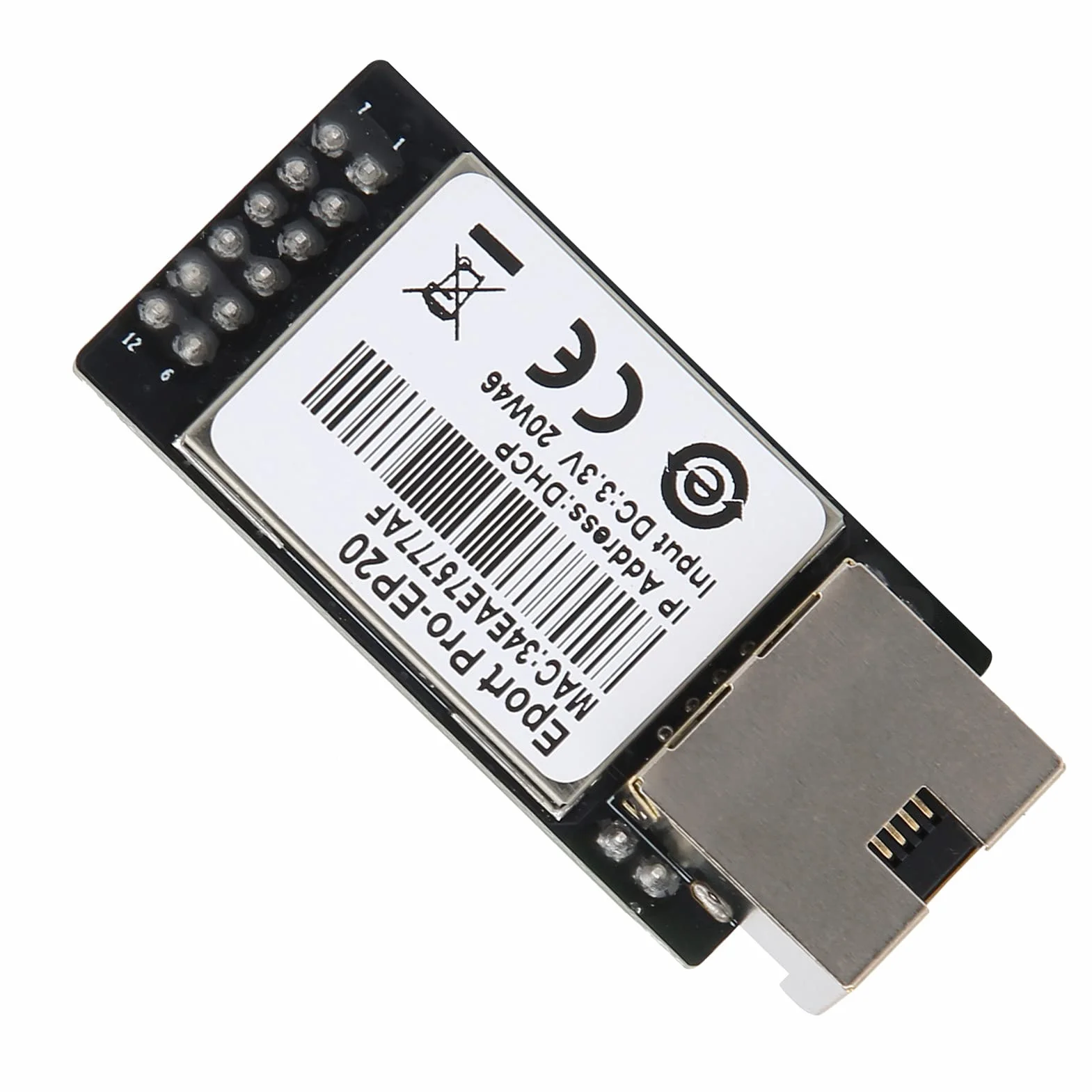 Moduł sieciowy TTL Seryjny do Ethernet, konfiguracja przez interfejs internetowy