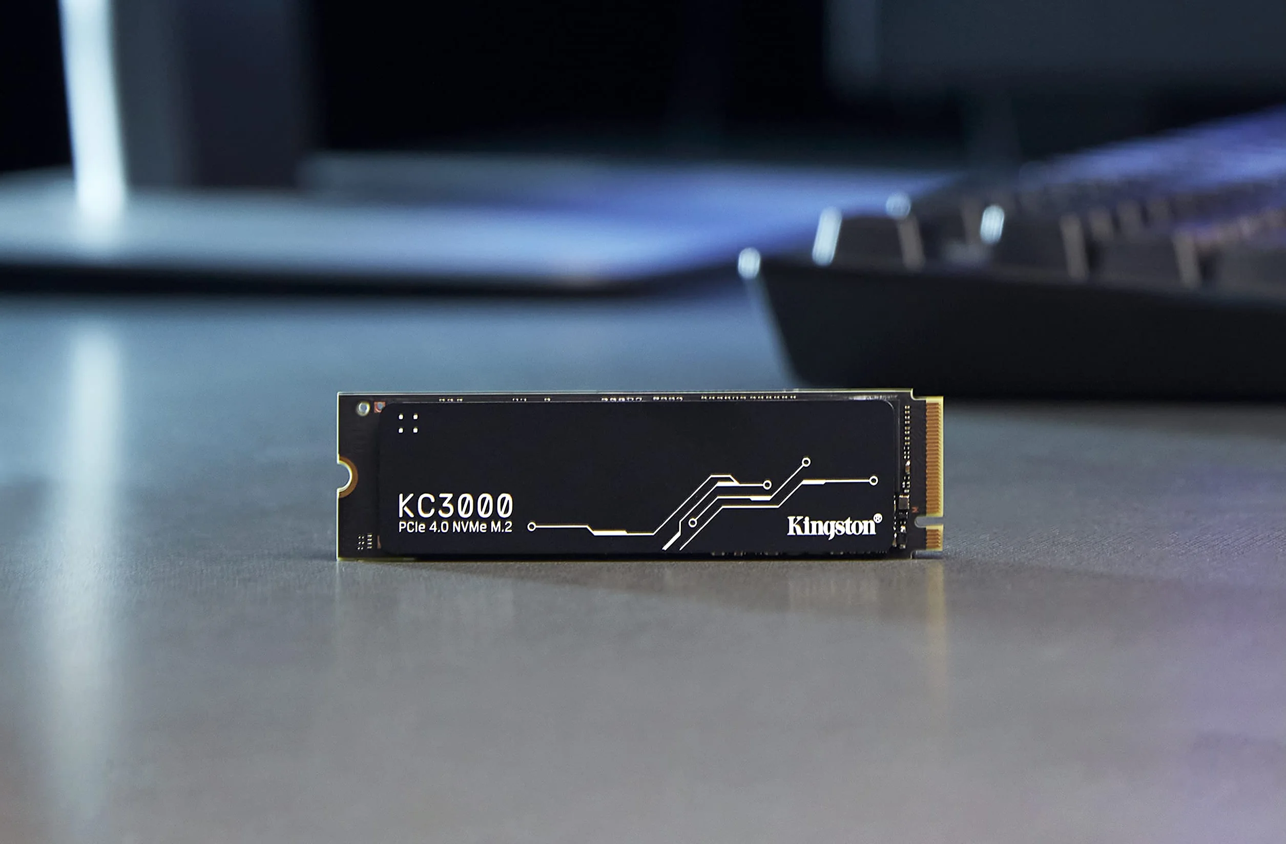Kingston KC3000 PCIe 4.0 NVMe M.2 SSD 512GB Czarny