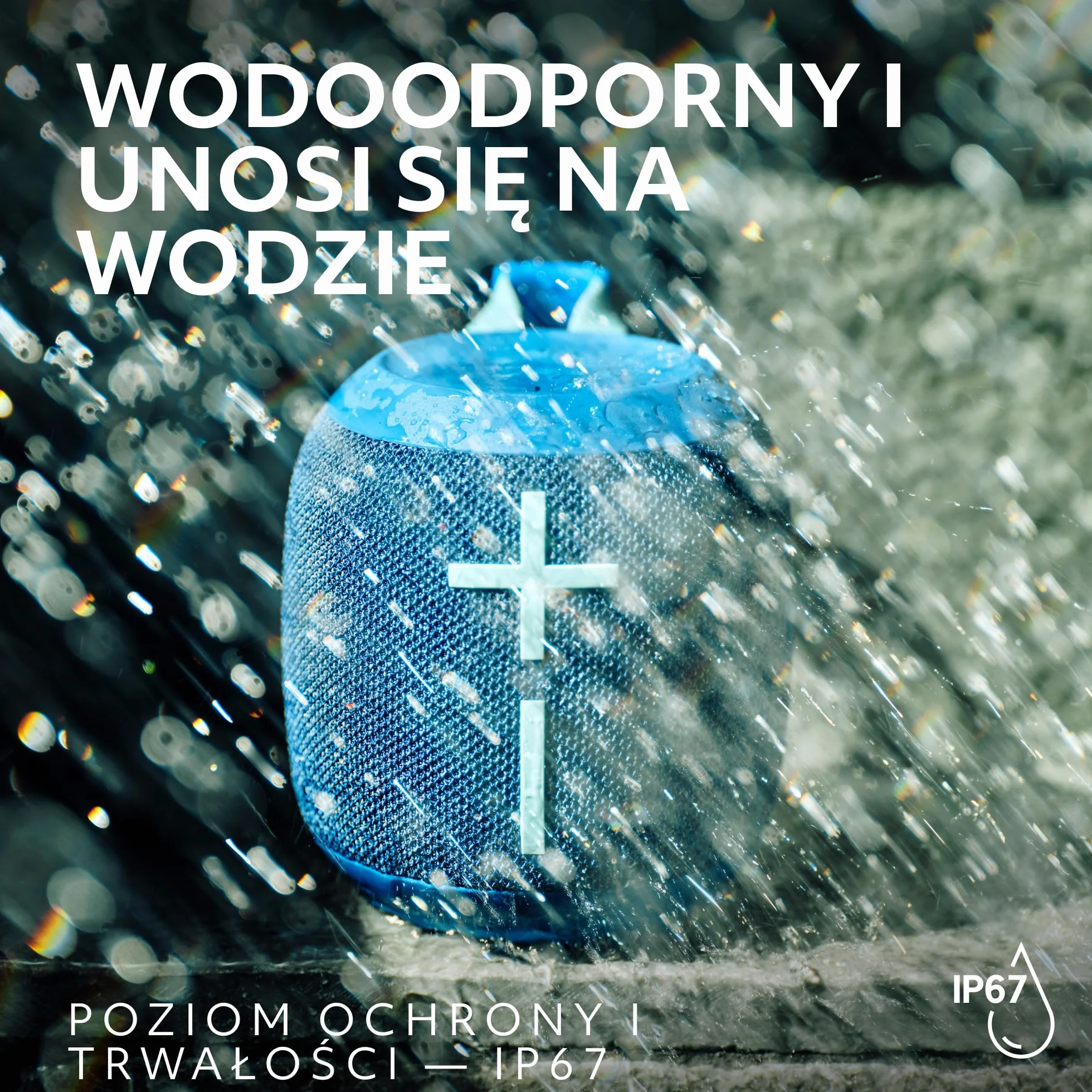 Ultimate Ears WONDERBOOM 4 przenośny wodoodporny głośnik Bluetooth 360-stopniowym dźwiękiem pyłoszczelny 40 m - Czarny