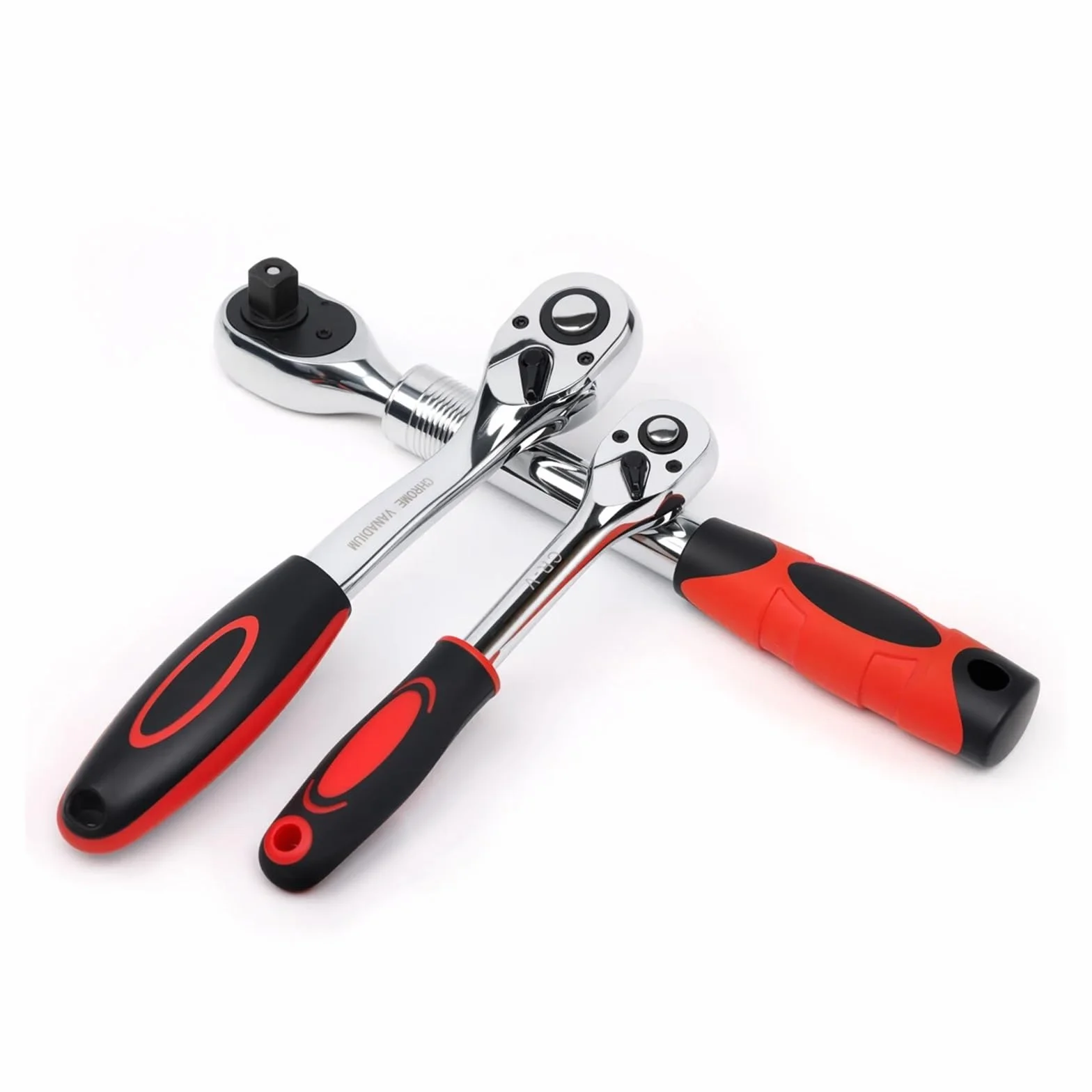 Klucz nasadowy 52 w 1 72 zęby 1/4 "3/8" 1/2 "regulowane przedłużenie klucz z grzechotką długi obrotowy teleskopowy(3-8 bent handle)