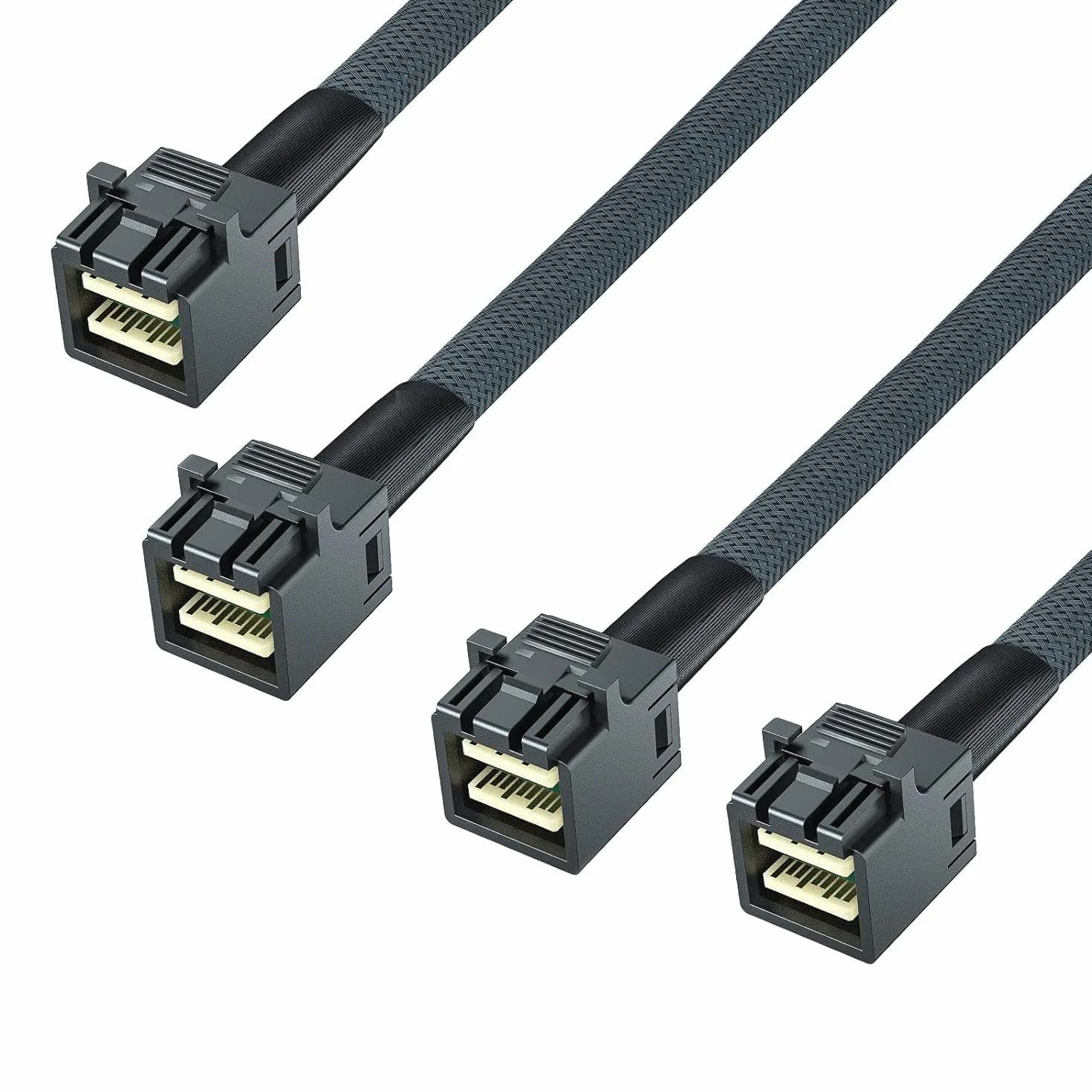 ipolex Kabel SFF-8643 do SFF-8643 Minisas HD 0,5 metra 2 opakowania