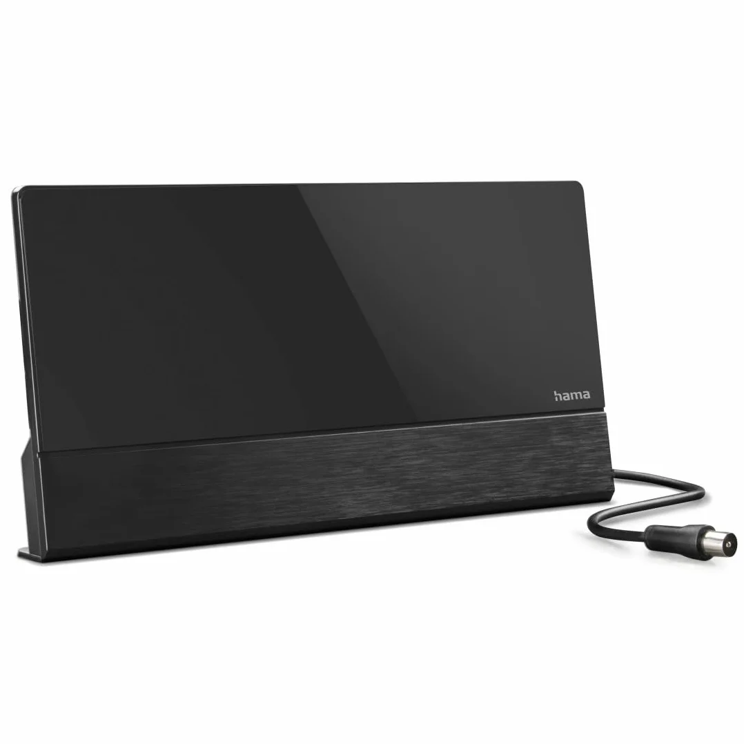 Hama Antena pokojowa DVB-T/T2 5G LTE FM aktywna wewnętrzna czarna