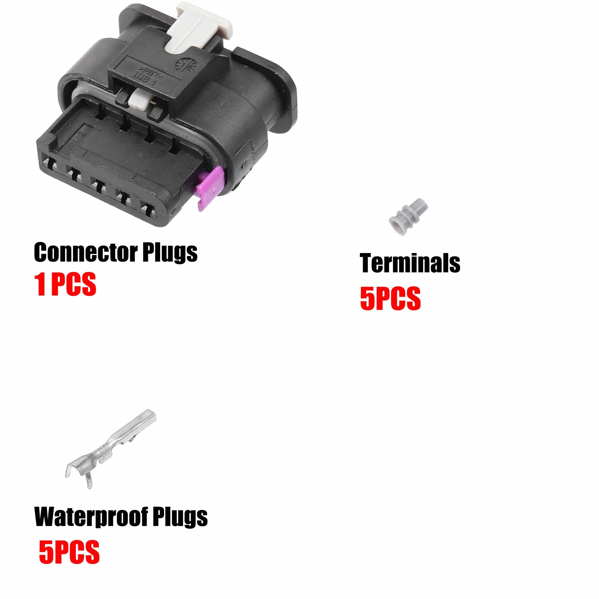 QUARKZMAN złącze wtykowe MAF 5 pinów 4F0973705 do VW Audi