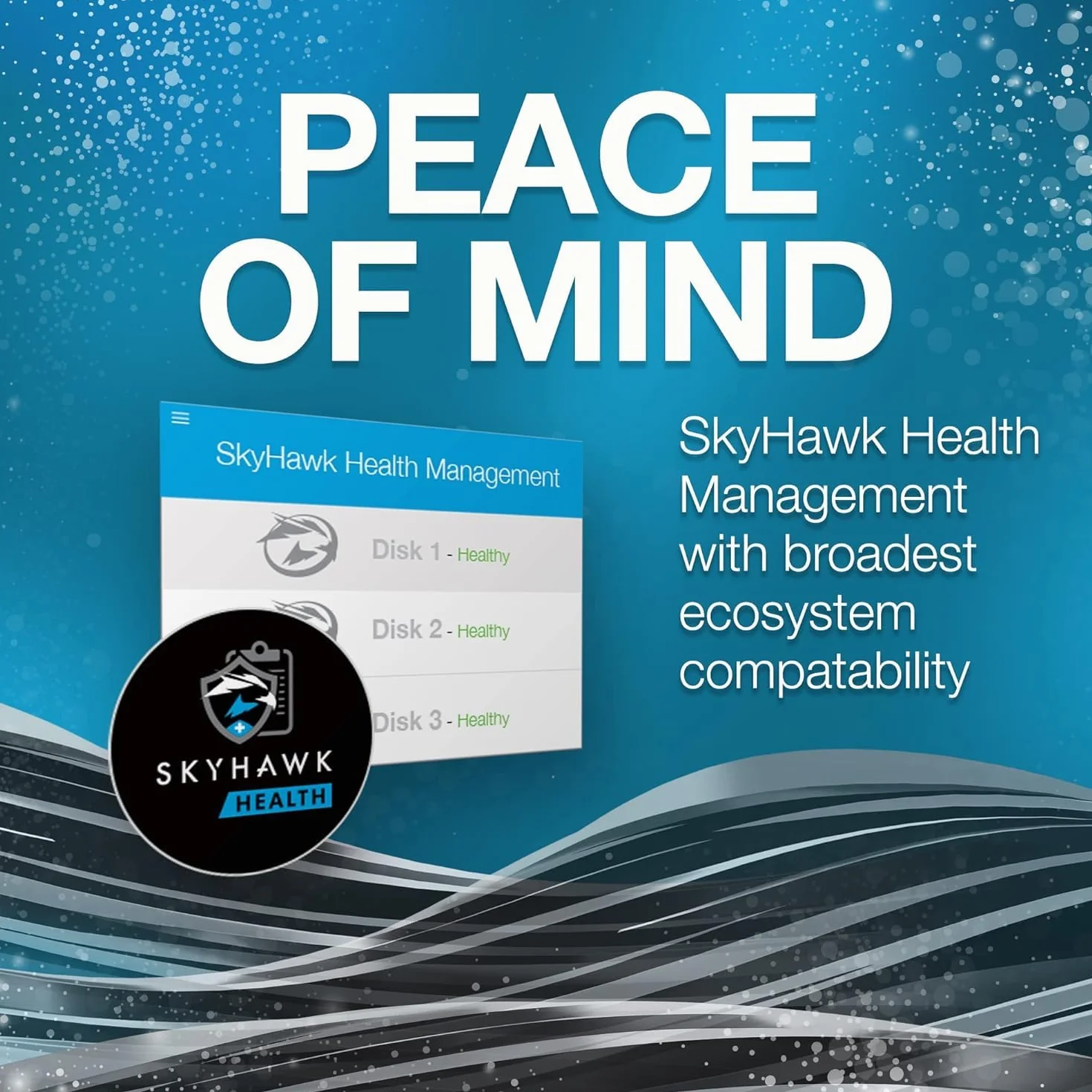 HDD Seagate SkyHawk ST4000VX016 4TB Sata III 256MB (D)