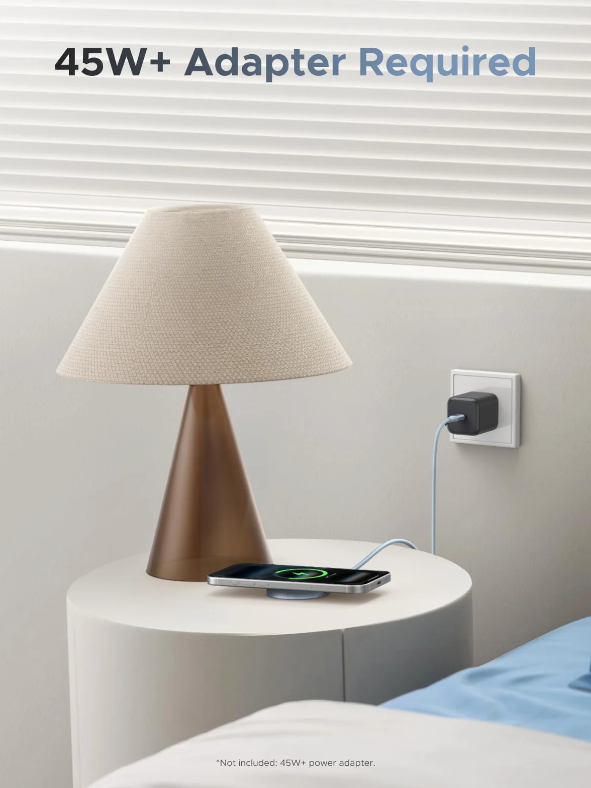 UGREEN MagFlow Ładowarka Bezprzewodowa 25W Qi2 MagSafe iPhone 17/16 AirPods Kabel 1,5m