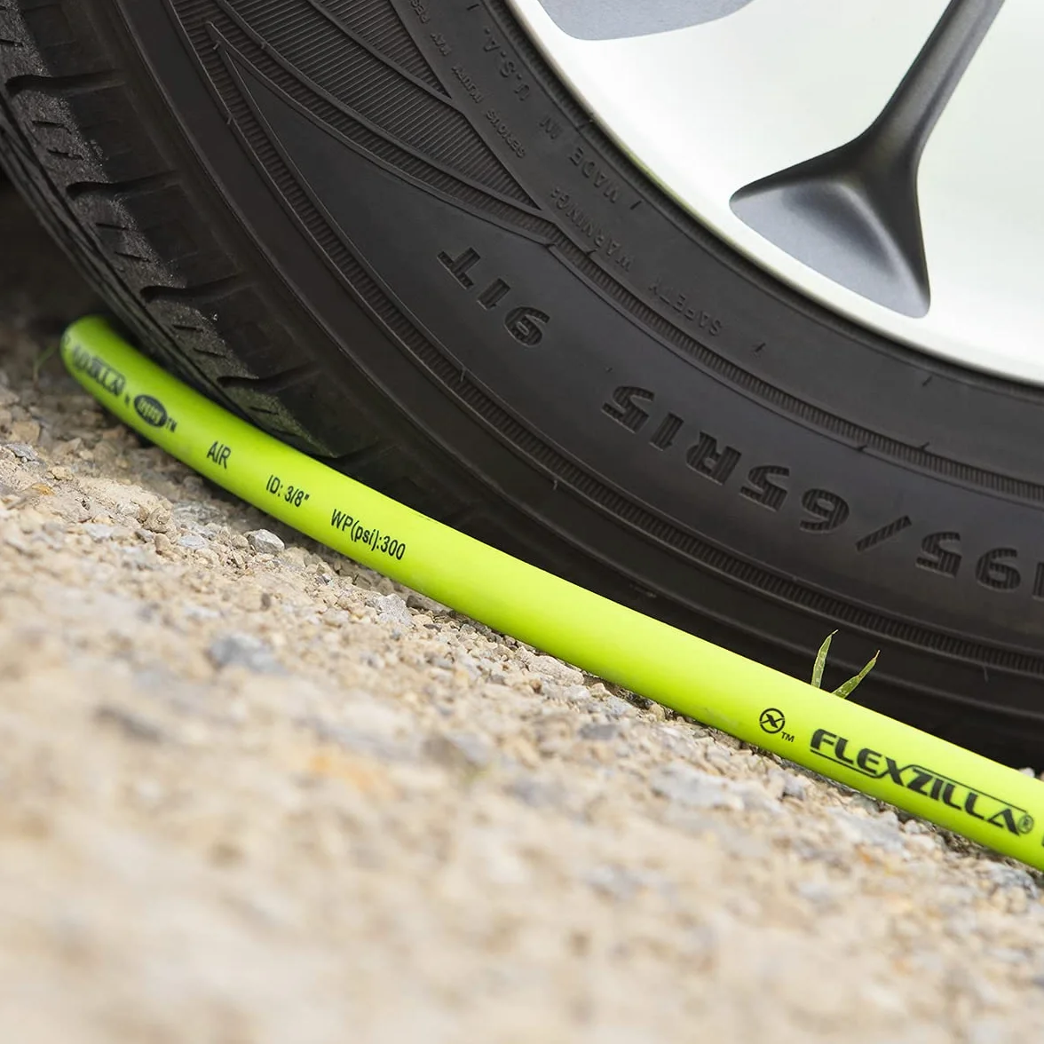 Flexzilla HFZP3825YW2 Pro wąż powietrzny, złączki 1/10.2 cm MNPT, 3/20.3 cm (cale) x 25' (stopy)