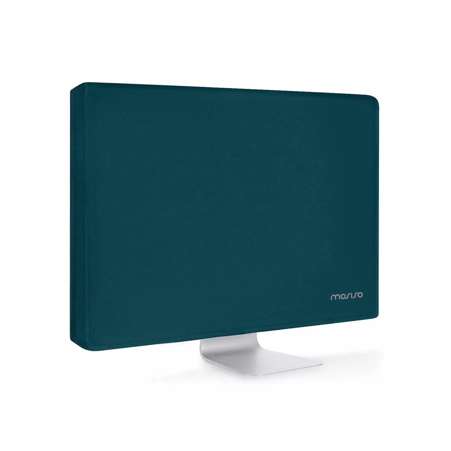 MOSISO Antystatyczna pyłoszczelna osłona na wyświetlacz LCD/LED/HD, kompatybilna z iMac 24, 22-25 cali, komputerem stacjonarnym i telewizorem, zielono-zielona