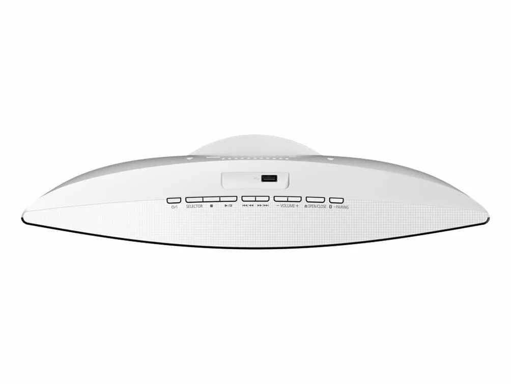 Panasonic SC-HC200 kompaktowa mikrowieża Hi-Fi 20W Bluetooth USB CD biała