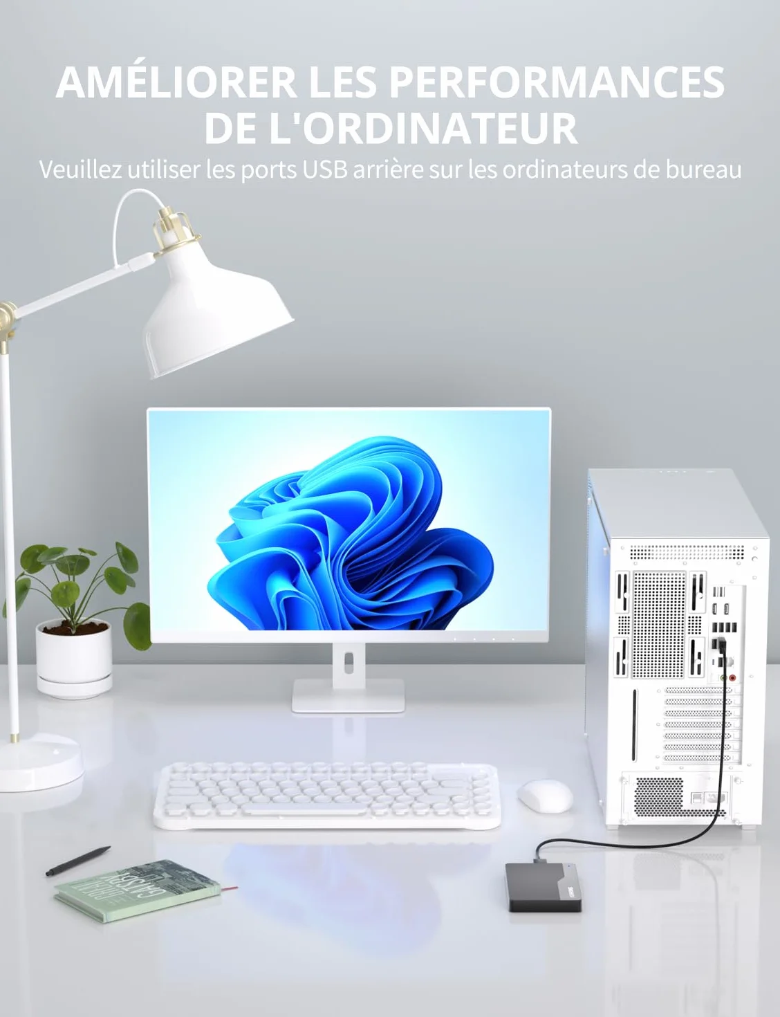 Przenośny Dysk Twardy Ultra Slim 500GB HDD USB 3.0 SATA