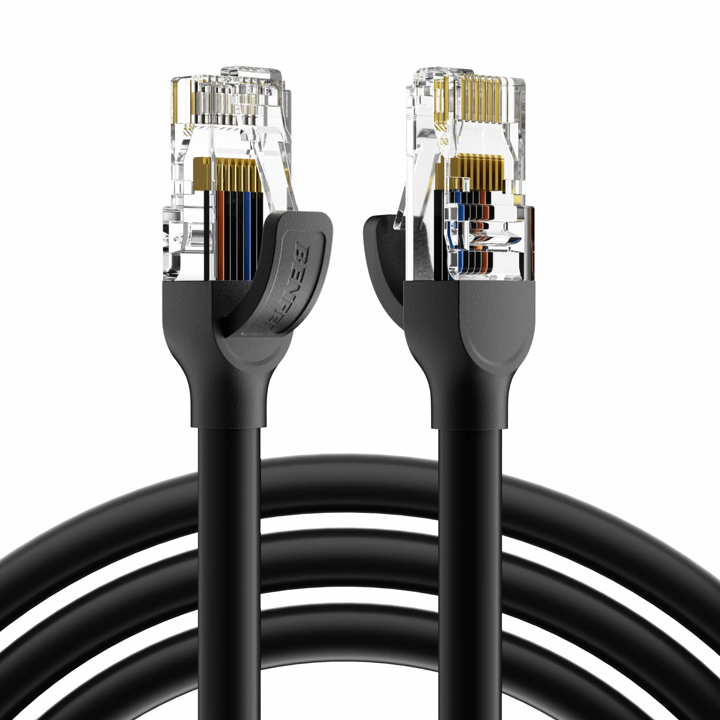 BENFEI Kabel Ethernet Cat 6 3 m 250 MHz 10 Gb/s LAN RJ45