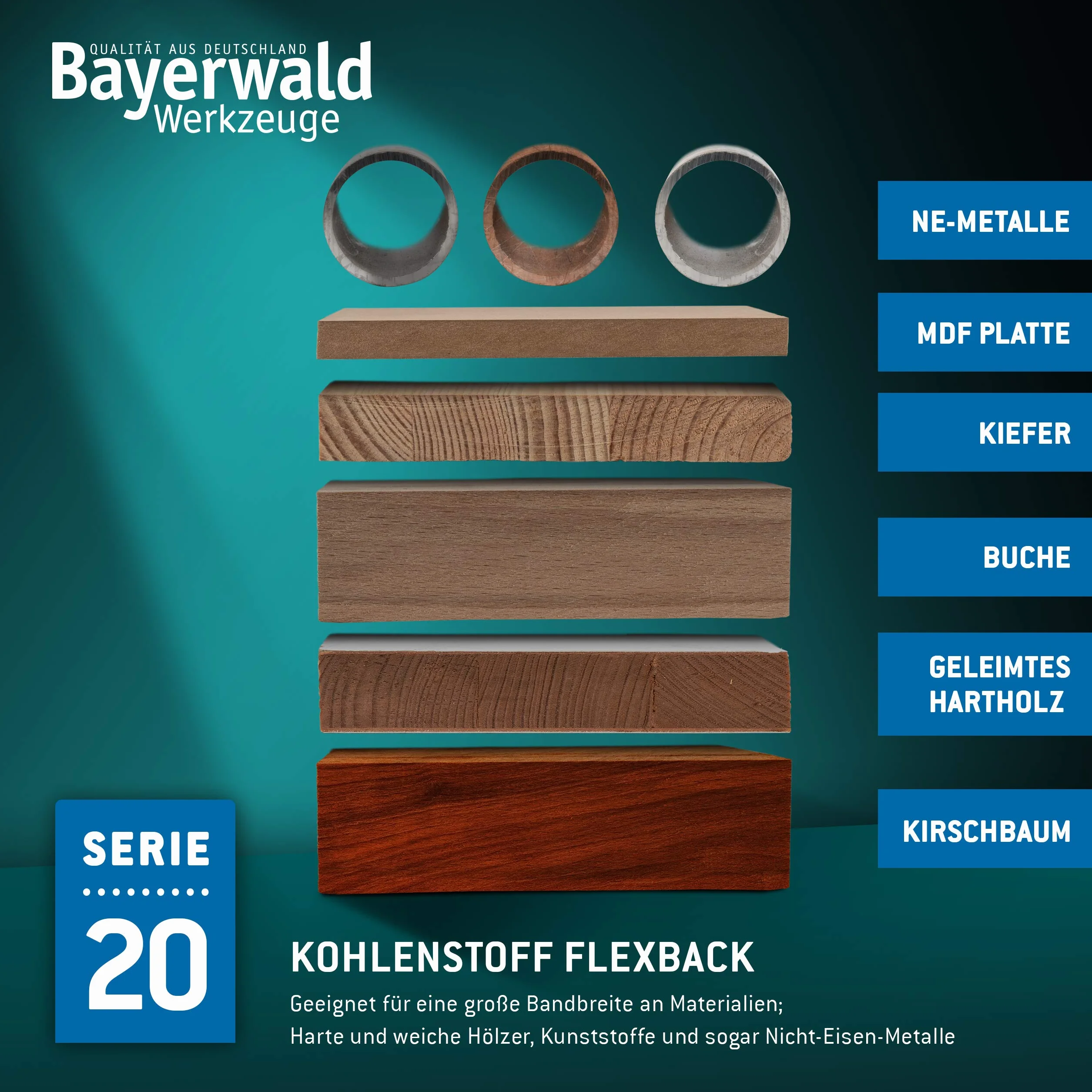 Bayerwald brzeszczot do piły taśmowej ze stali narzędziowej - 1425 x 6 x 0,36 x 6 / drewno, metale nieżelazne, tworzywo sztuczne, cienkie blachy/taśma do piły pasuje do Interkrenn BS 10