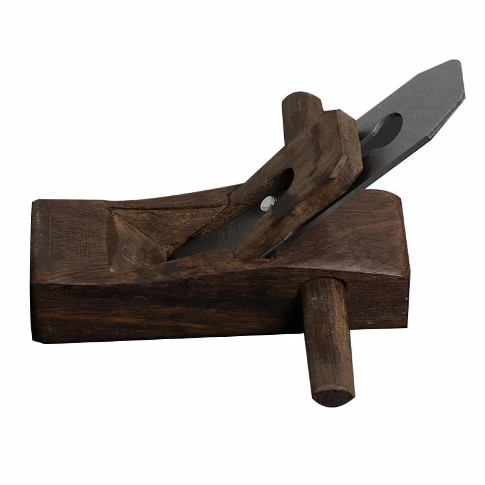 Mały stolarz, Stolarstwo Płaski Strug Miniaturowe Narzędzie Ręczne Strug Do Drewna Wzór Fazowanie Strug Ciesielstwo Przycinanie Drewna Rzemiosło DIY Etui Prezenty do Stolarstwa(180mm)