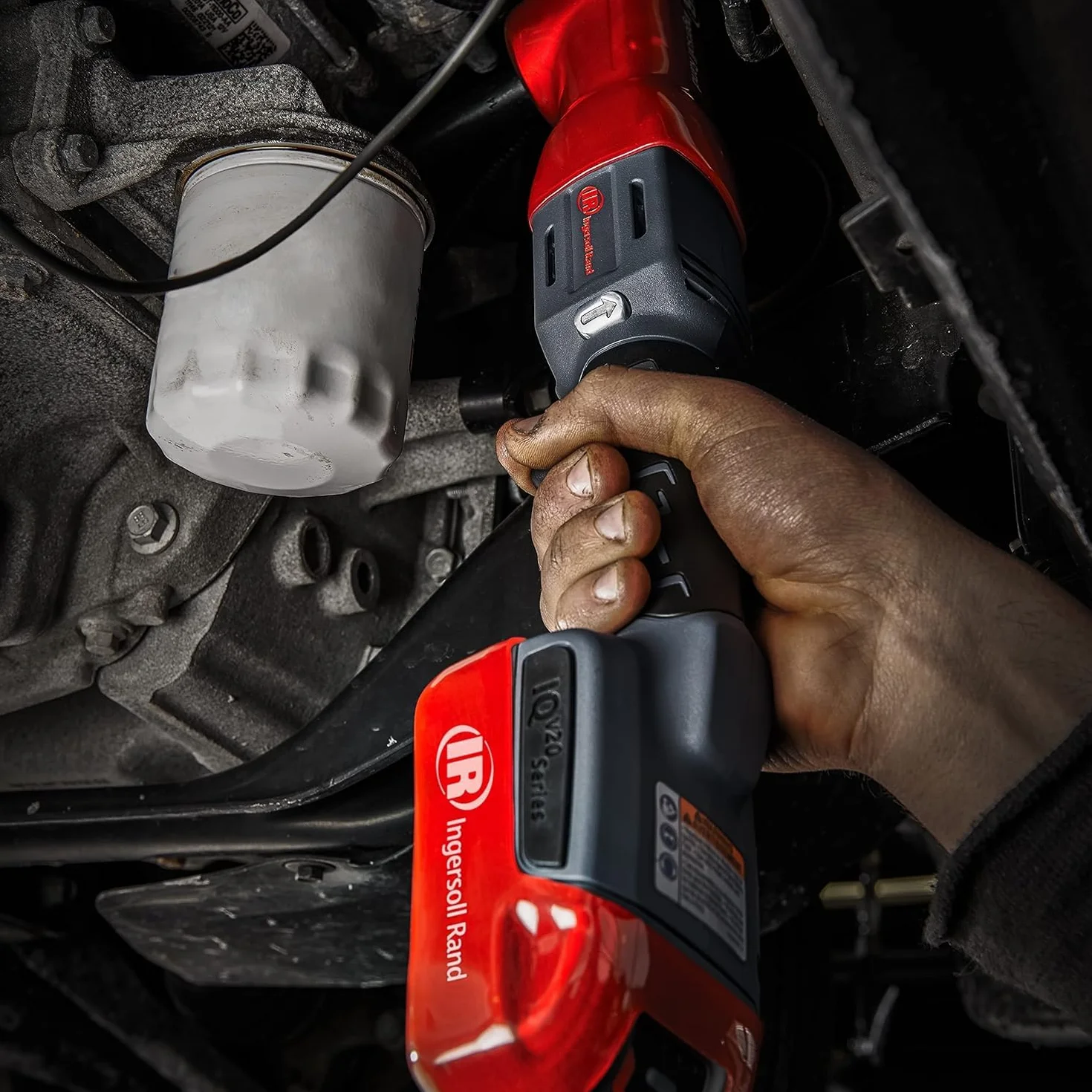 Ingersoll rand Klucz udarowy W5330, zestaw obejmujący kątowy, 3/8 cala 20 v, 1 akumulator 2,5 ah i ładowarkę eu