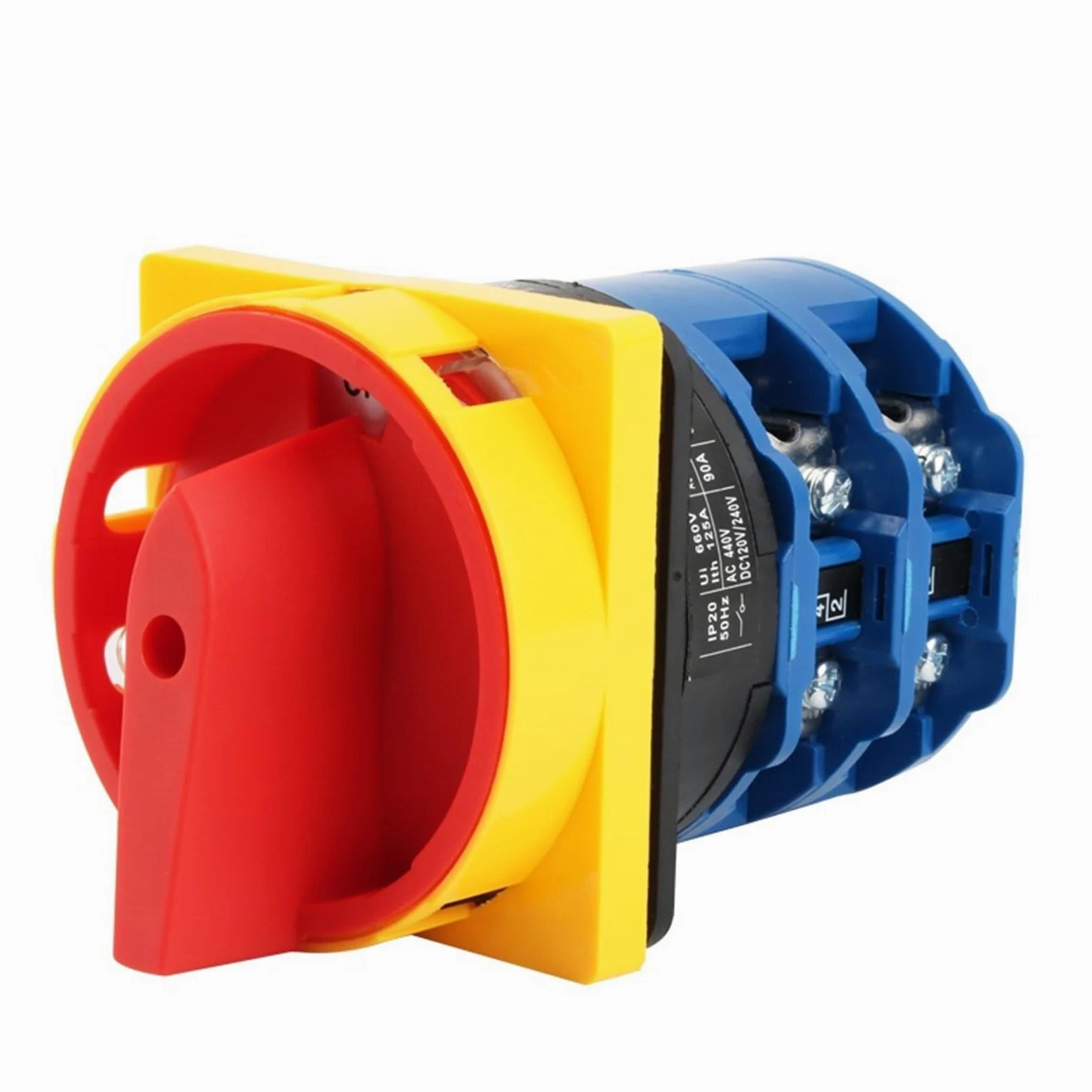 LW26GS-125/2 uniwersalny dwubiegunowy przełącznik konwersji zasilacz 690V 125a kombinacja wł./wył., główny panel kłódki, przełącznik krzywkowy