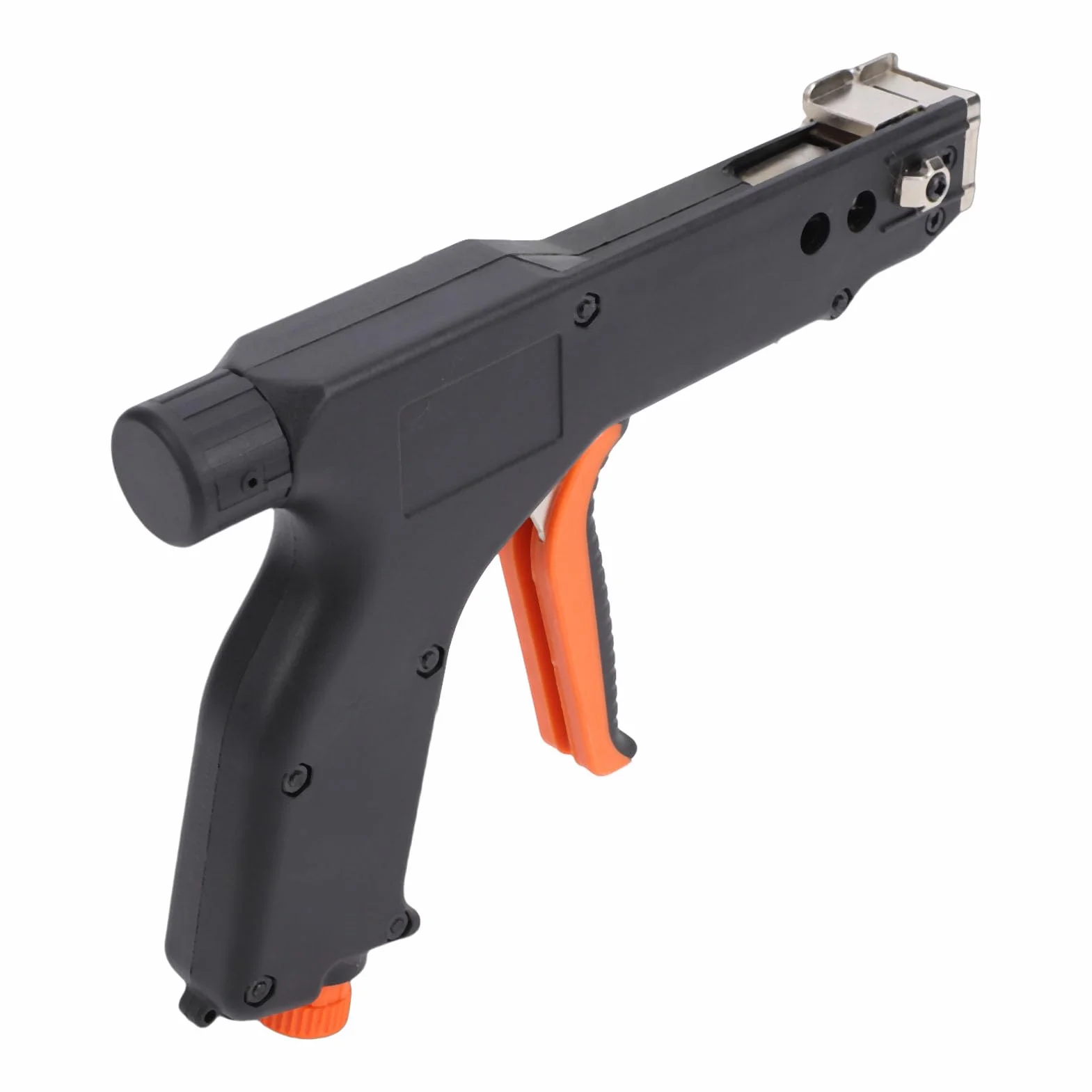 Szczypce Nastawne Pistolet do Opasek Kablowych Narzędzie do Cięcia Stali Wysokowęglowej o Zachowanej Długości 2–12 Mm do Motoryzacji/dekoracji Wnętrz, 1 Sztuka