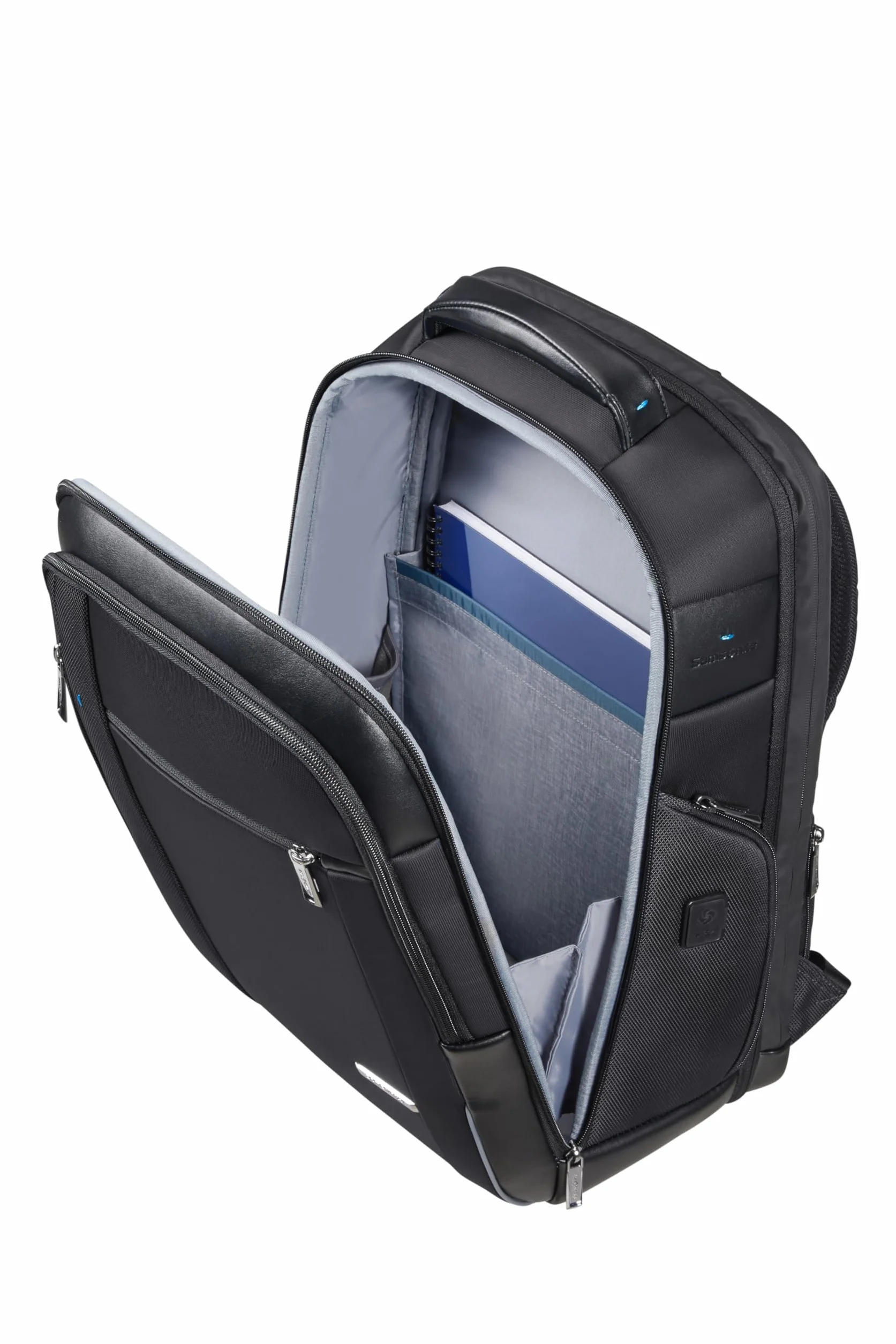 Samsonite Spectrolite 3.0 - Plecak na Laptopa 17.3" (46 cm) – Plecak Biznesowy i Szkolny z Inteligentnymi Funkcjami, Ergonomiczny, Praktyczny Uklad Wewnetrzny - 26.5/30.5L - Czarny