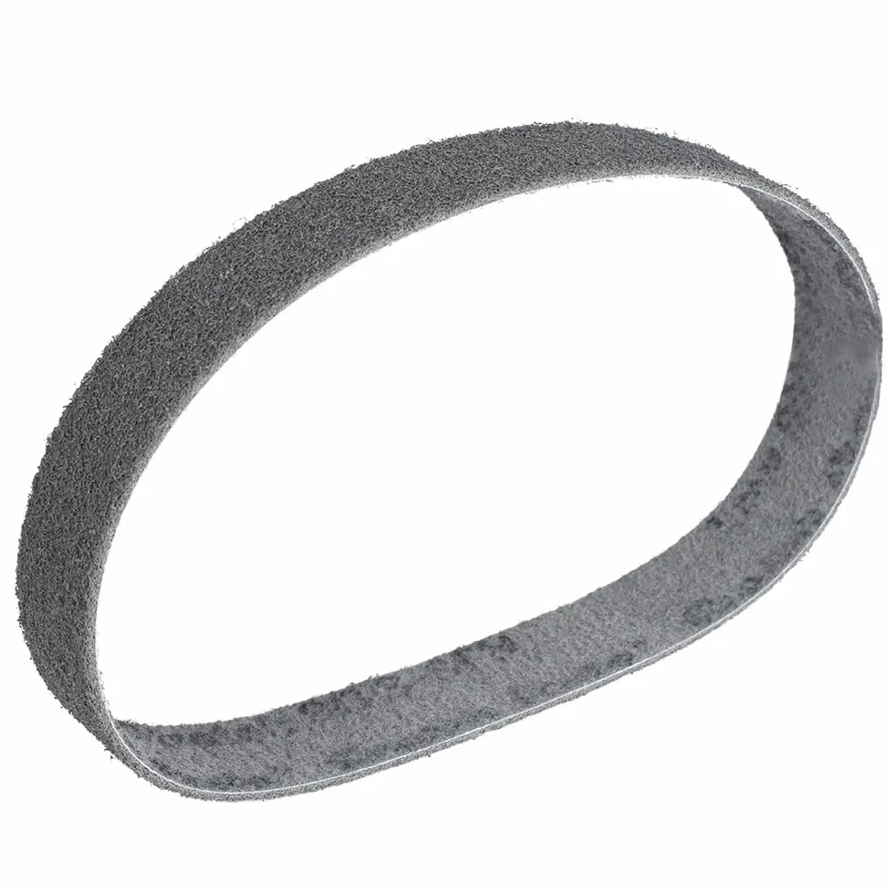 Wykonane z taśma szlifierska, taśma szlifierska, z włókniny, do szlifierki rurowej, szlifierki SC-BL 40 x 760 mm, 5 sztuk, zakres ziarnistości (stopień: super fine, kolor: zielony, ziarnistość: