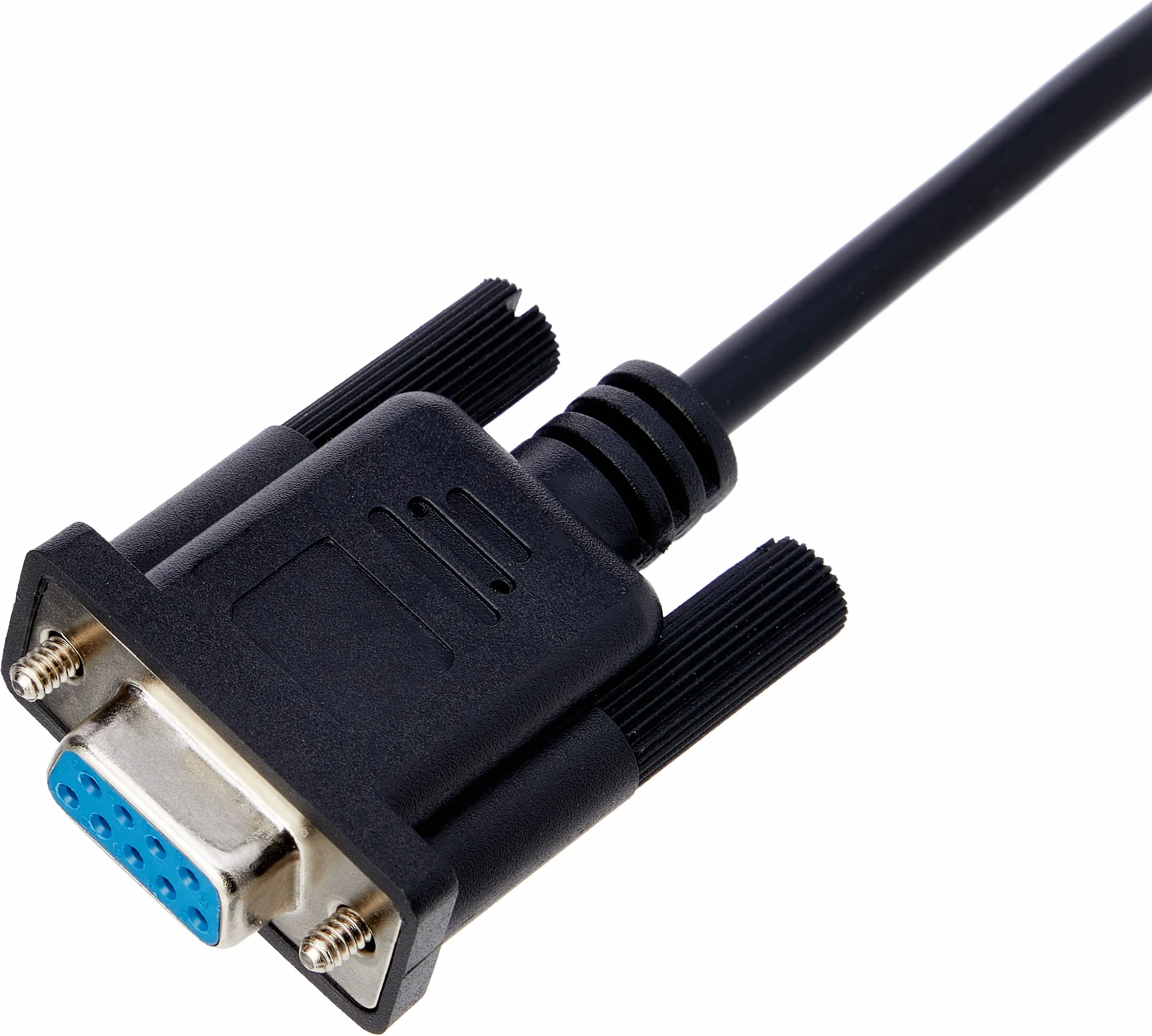 StarTech.com 1 m czarny DB9 RS232 szeregowy kabel modemowy F/F 9-pinowy